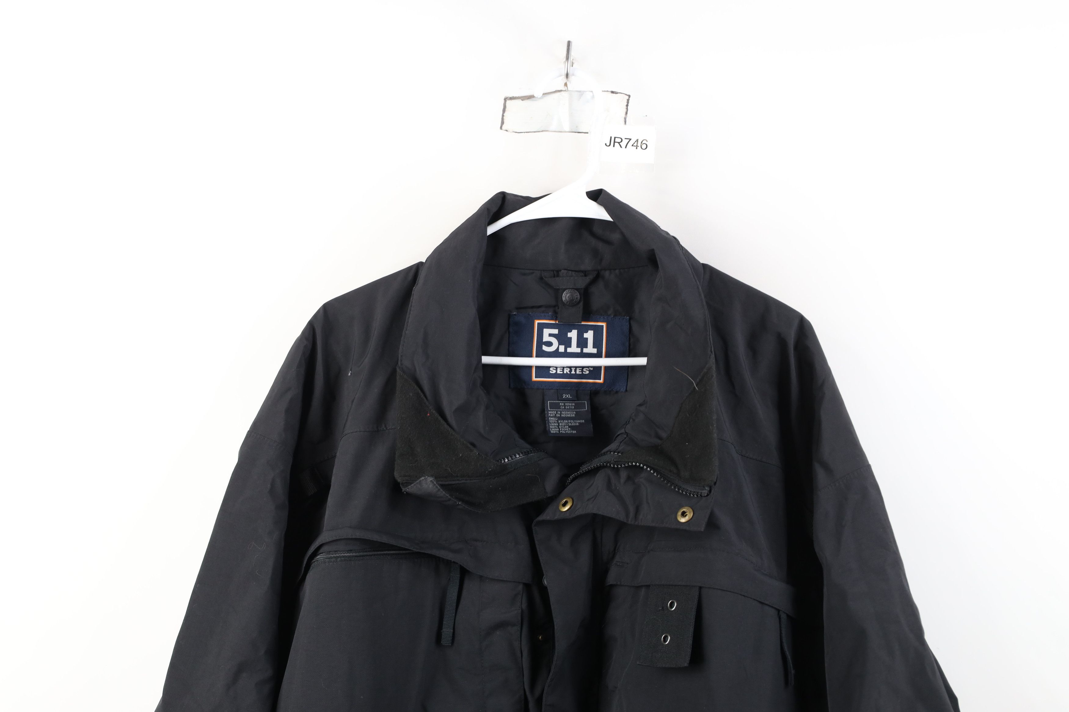 Vintage 5.11 Tactical Series 5 In 1 All Weather Duty Jacket Black Size US XXL / EU 58 / 5 - 2 Thumbnail