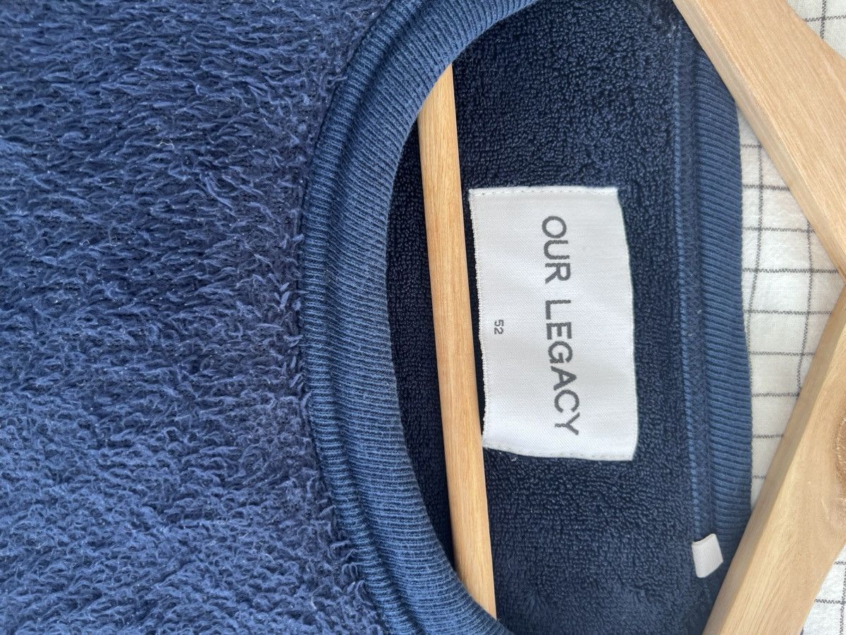 Our Legacy Our Legacy - Navy Polarfleece - 52 XL Size US L / EU 52-54 / 3 - 7 Thumbnail