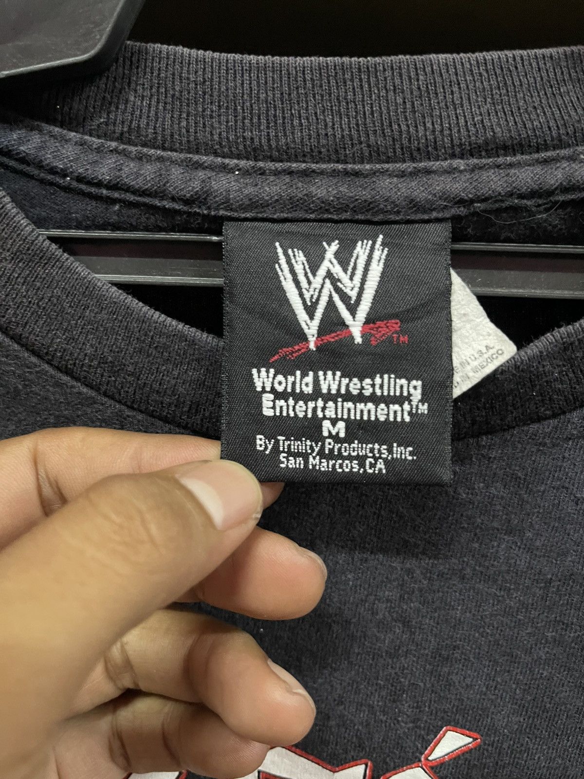 WWE Vintage Y2K Sunfaded WWE The Undertaker🔥🔥🔥 Size US M / EU 48-50 / 2 - 3 Thumbnail