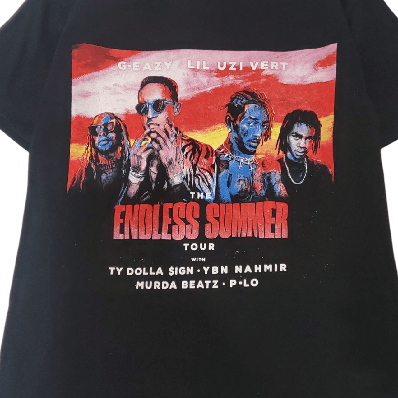Band Tees × Rap Tees 2018 G Eazy & Lil Uzi Vert Endless Summer T-Shirt Size US S / EU 44-46 / 1 - 2 Thumbnail