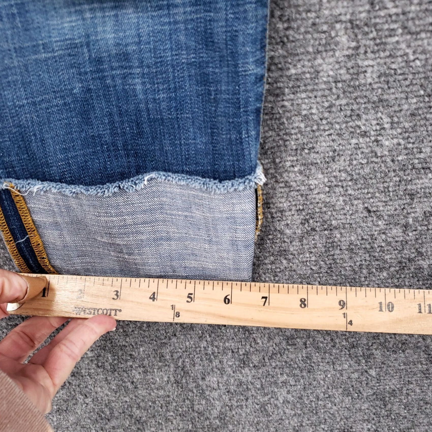 Vintage Joe's Jeans Womens Blue Candice Cropped Mid Rise Stretch Denim Jeans 28 Medium Wash Size 28" / US 6 / IT 42 - 4 Thumbnail
