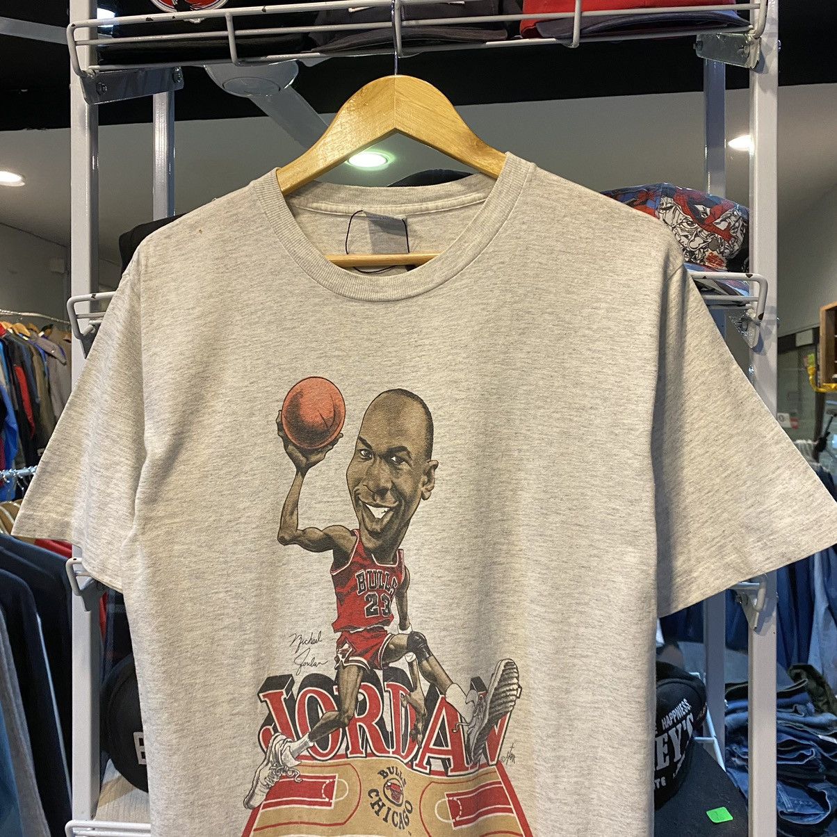 Salem Sportswear VINTAGE 90’s Michael Jordan Chicago Bulls Tee Size US M / EU 48-50 / 2 - 3 Thumbnail