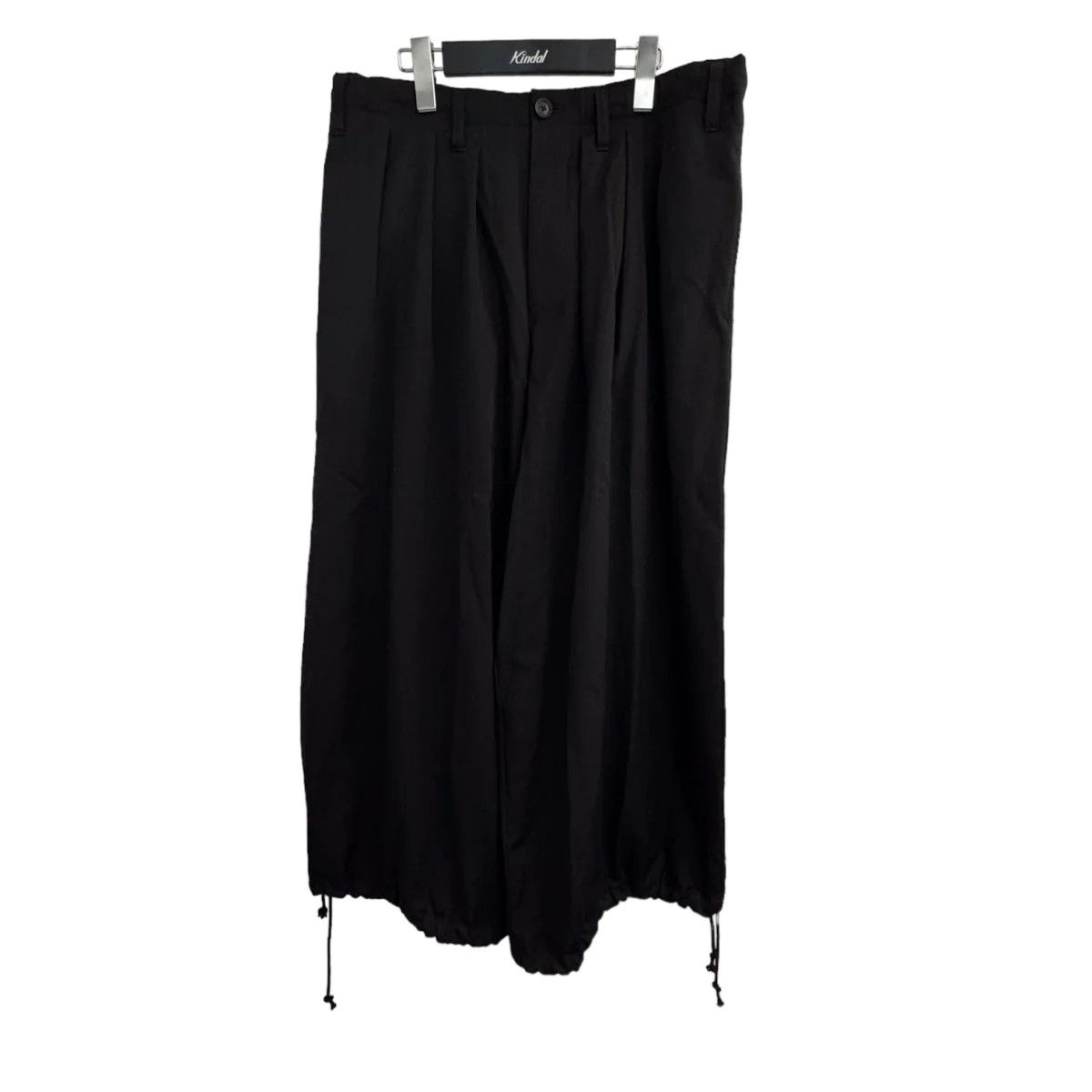 image of Yohji Yamamoto Pour Homme 22Ss Narrow Balloon Pants in Black, Men's (Size 33)