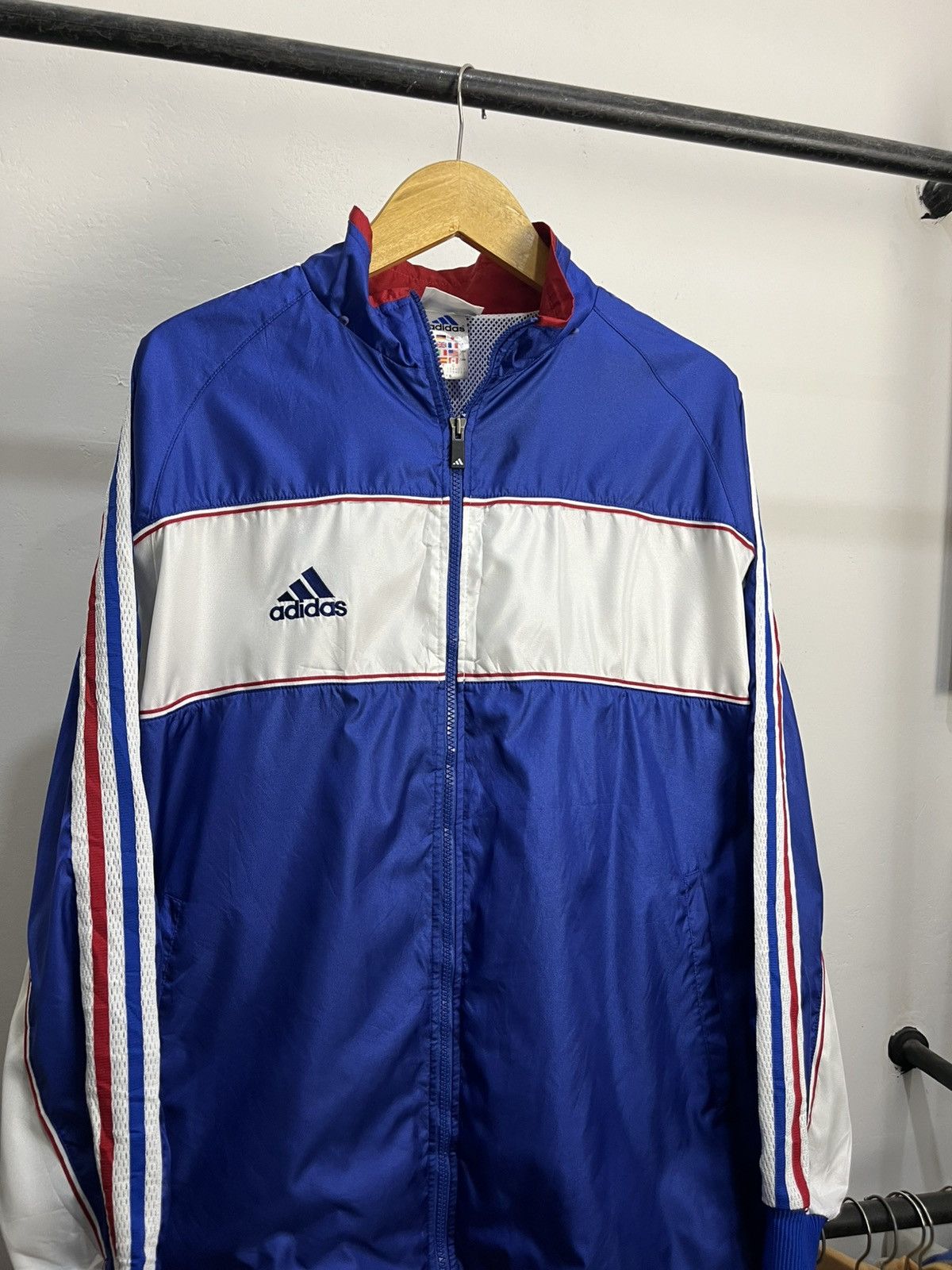 Adidas 2000s Adidas France Template Jacket Size US XL / EU 56 / 4 - 2 Thumbnail