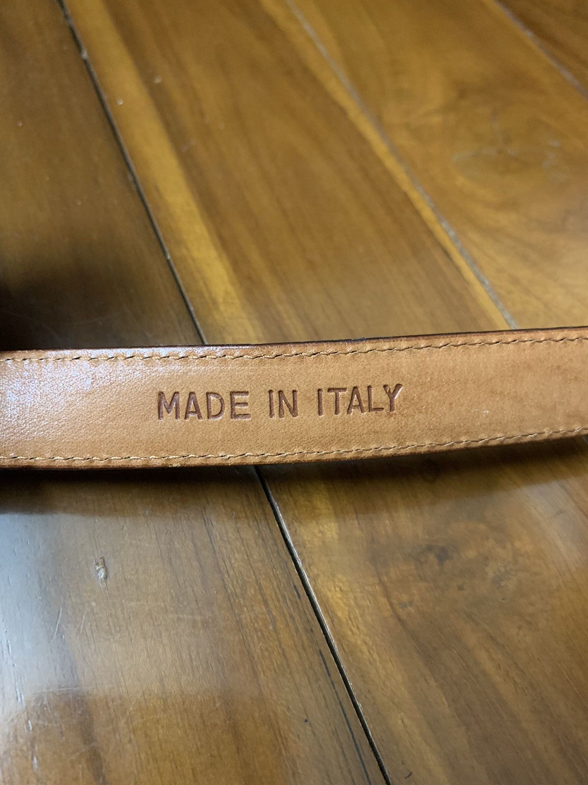 Ralph Lauren × Vintage Vintage ralph laurent leather belt 1995 collection Size ONE SIZE - 7 Thumbnail