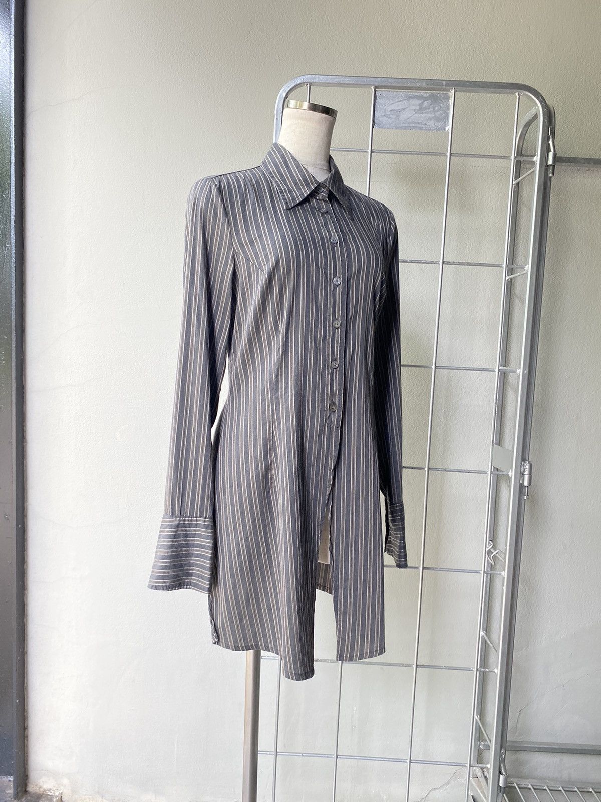 Transit Transit vintage striped long shirt Size XS / US 0-2 / IT 36-38 - 23 Thumbnail