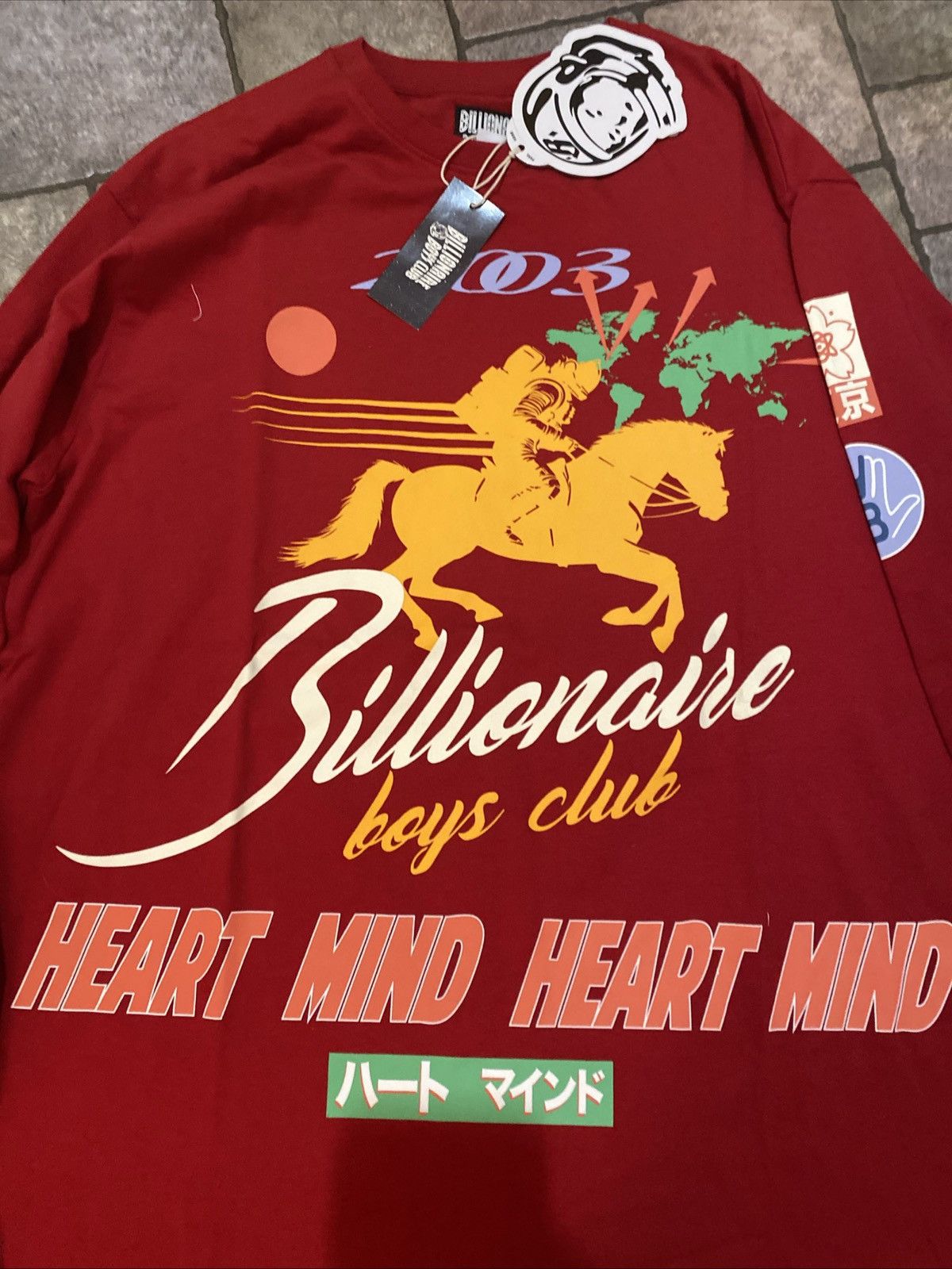 Billionaire Boys Club Billionaire Boys Club NWT M Long Sleeve Awesome Graphics ! Size US M / EU 48-50 / 2 - 2 Thumbnail