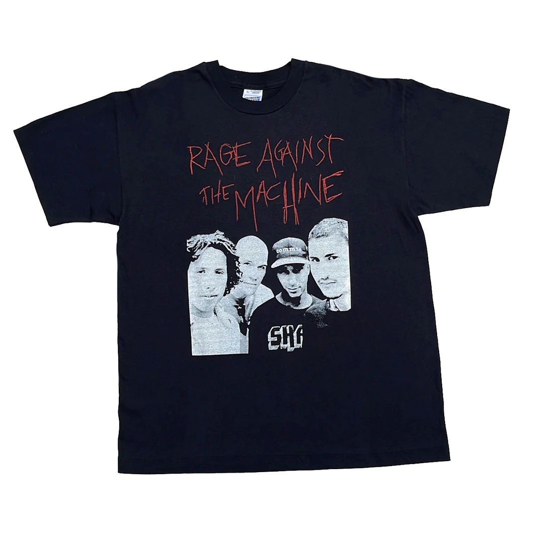 Rage Against The Machine × Screen Stars × Vintage Rage Against the Machine  90s 1990 Vintage Band Tour T-Shirt | Grailed