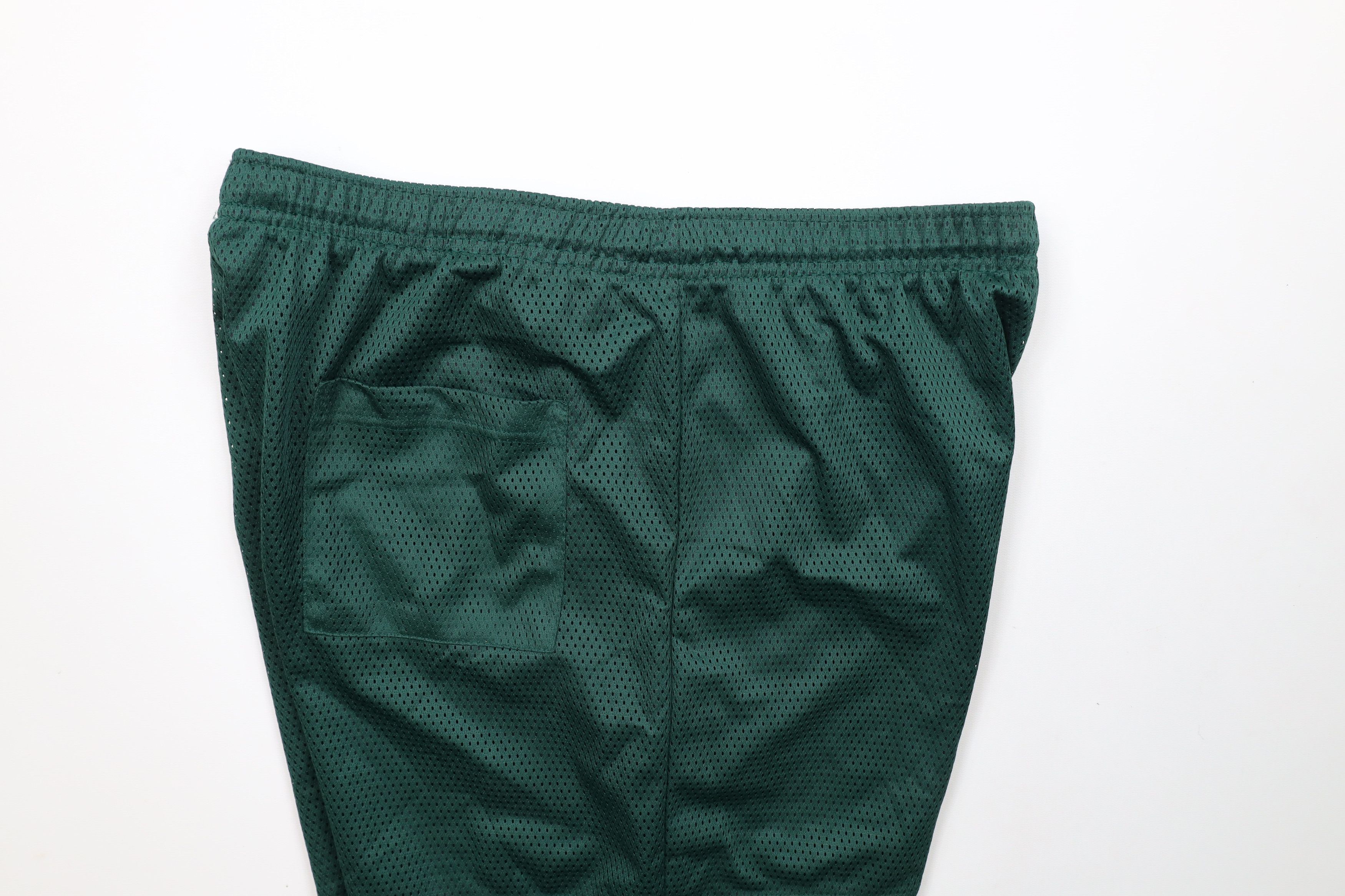 Vintage Vintage 90s Streetwear Layered Mesh Shorts Green Polyester Size US 32 / EU 48 - 6 Thumbnail