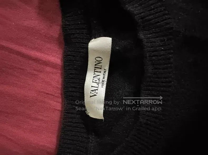 Valentino Valentino Black rainbow letter knitwear Size M / US 6-8 / IT 42-44 - 3 Thumbnail