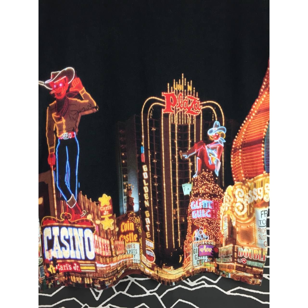 Japanese Brand XGIRL Fremont Street Las Vegas All Over Print Tee One Size Size US M / EU 48-50 / 2 - 4 Thumbnail