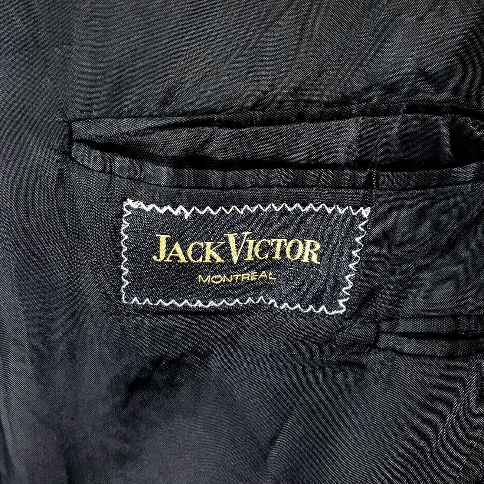 Jack Victor Jack Victor Super 100s Wool 1 Felt Button Tuxedo Jacket 46L Size 48L - 8 Thumbnail