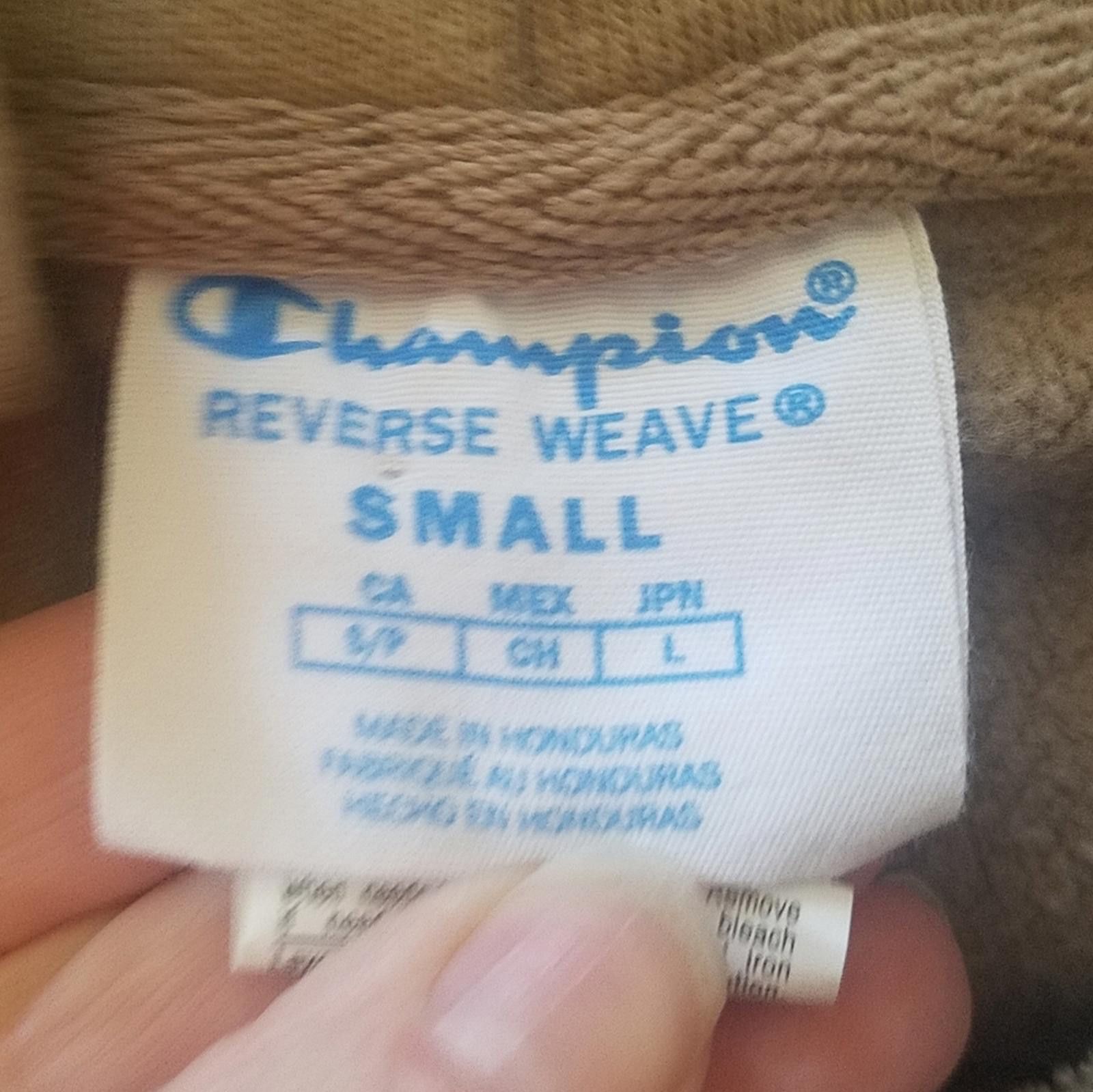 Champion Champion Reverse Weave Tan Hoodie Size Small Size US S / EU 44-46 / 1 - 3 Thumbnail