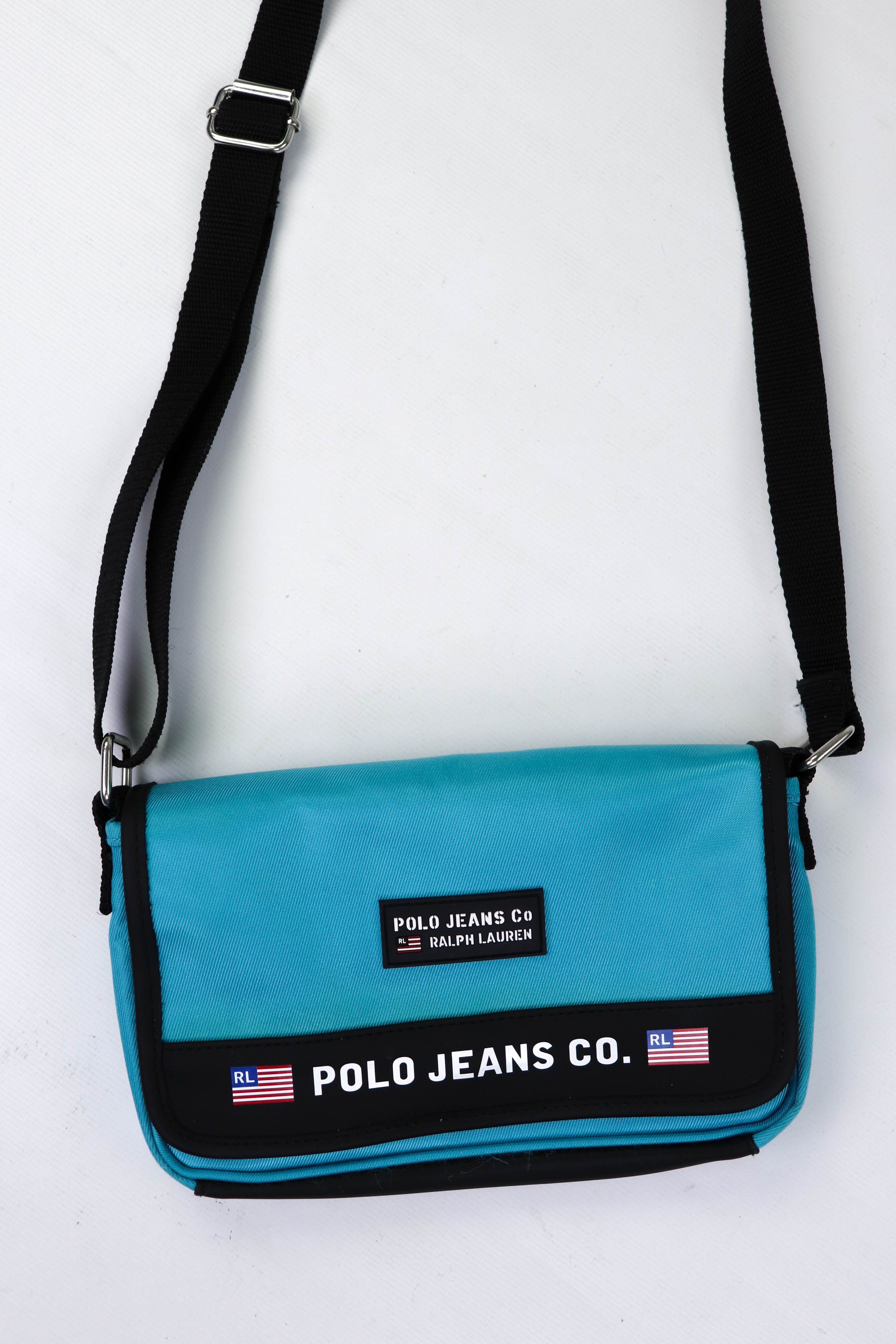 Polo Ralph Lauren Y2K Vintage POLO JEANS Ralph Lauren Turquoise Crossbody Bag Size ONE SIZE - 3 Thumbnail