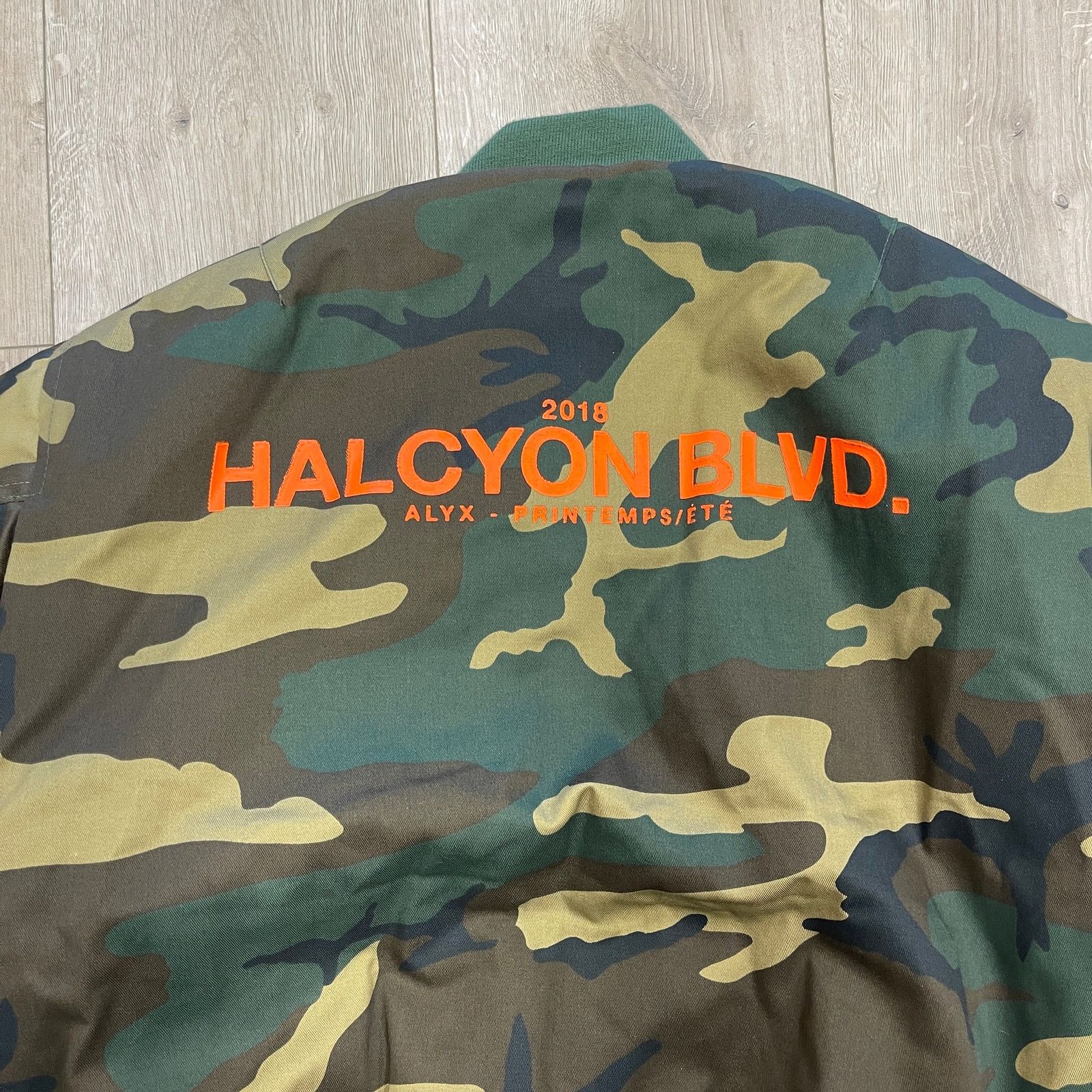 Alyx ALYX SS18 Halcyon Blvd MA-1 camo pilot bomber jacket Small Size US S / EU 44-46 / 1 - 3 Thumbnail