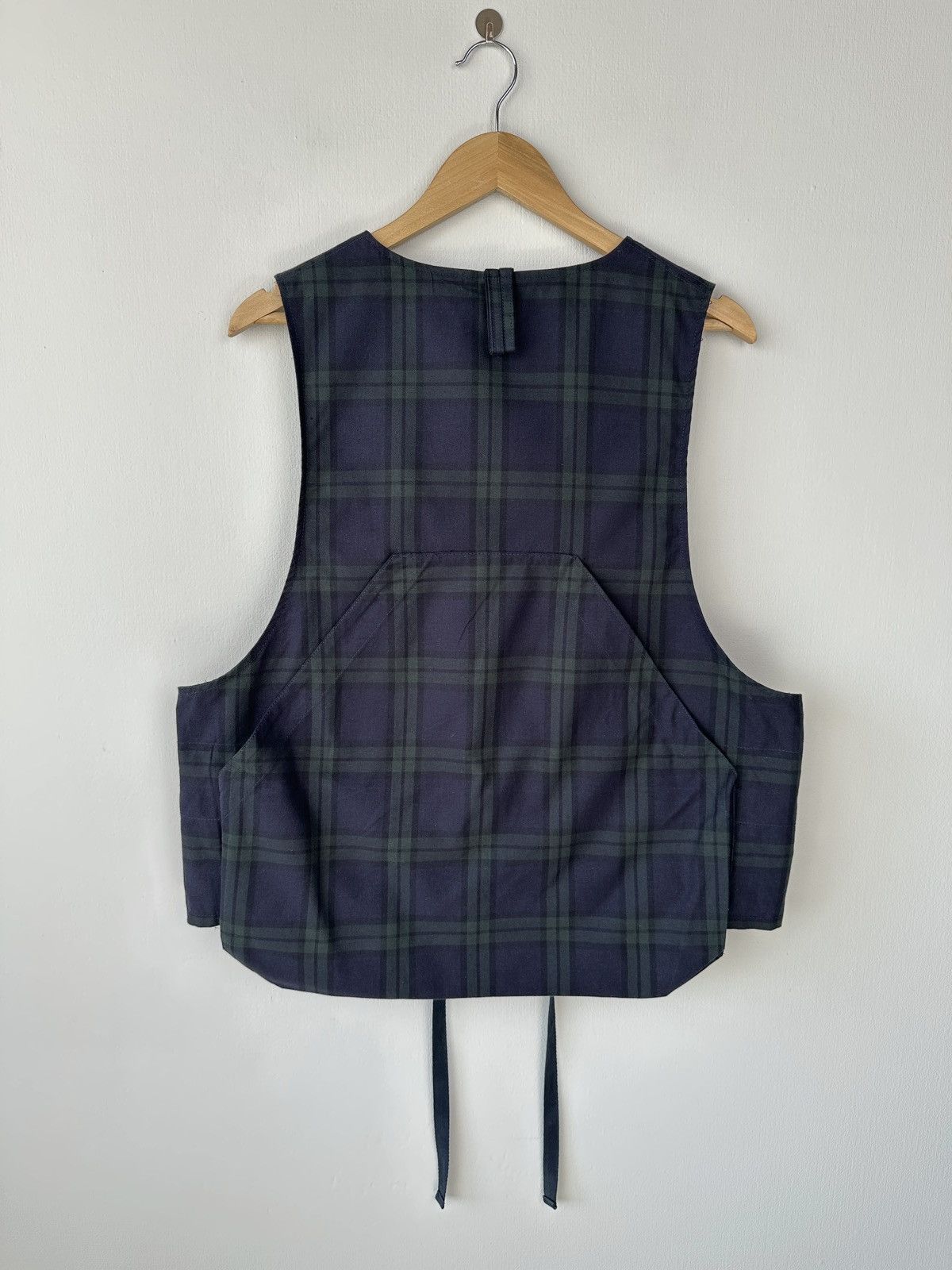 Engineered Garments ENGINEERED GARMENTS x ASPESI A.Blue Blackwatch Game Vest USA Size US M / EU 48-50 / 2 - 2 Thumbnail