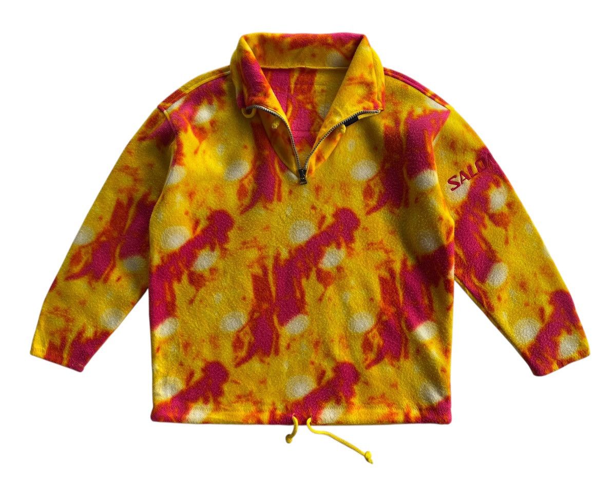 Salomon Vintage Salomon Unisex Pullover Printed Fleece Size US S / EU 44-46 / 1 - 4 Thumbnail