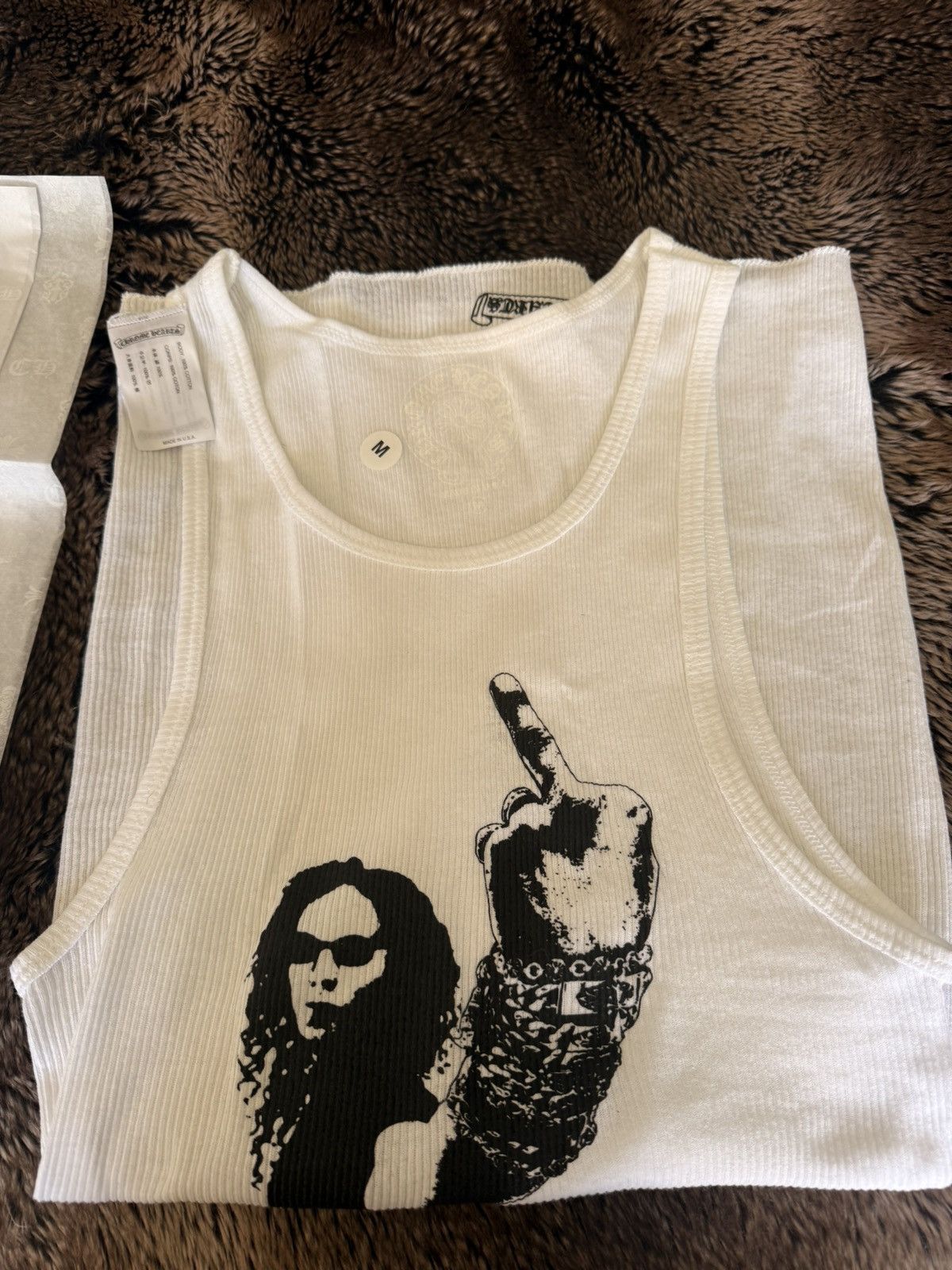 Chrome Hearts Richard Stark Chrome Heart Tank Size US M / EU 48-50 / 2 - 2 Thumbnail