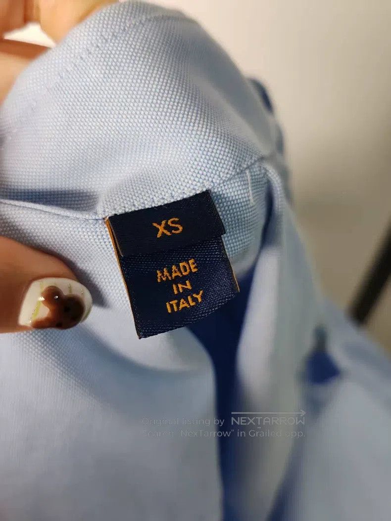 Louis Vuitton Louis Vuitton Embroidered logo shirt Size US XS / EU 42 / 0 - 5 Thumbnail