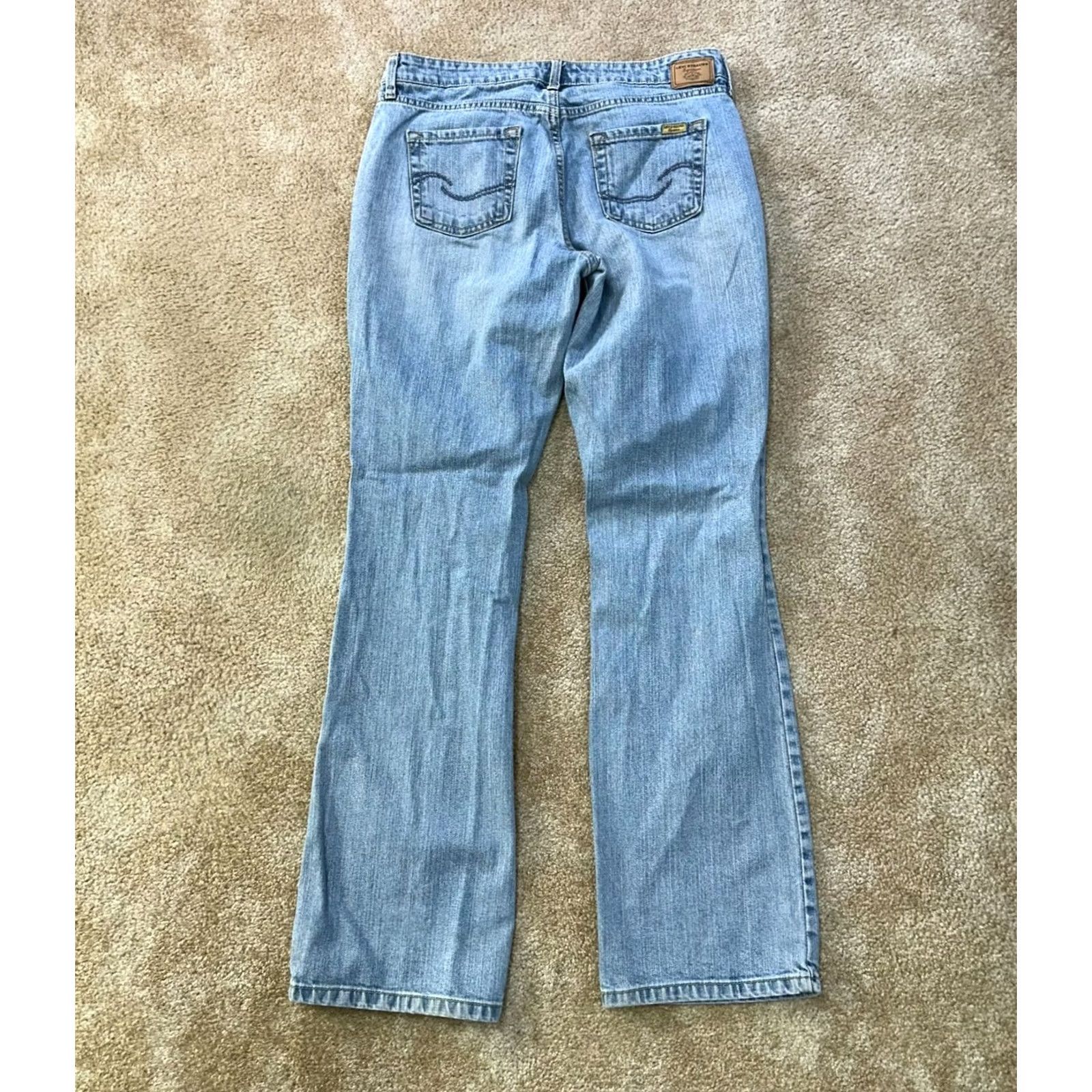 Levi's Levi's Signature Jeans Women's 12L Blue Mid Bootcut Stretch Denim 34" Inseam 5-Pocket Classic Fit Size 34" / US 12 / IT 48 - 6 Thumbnail