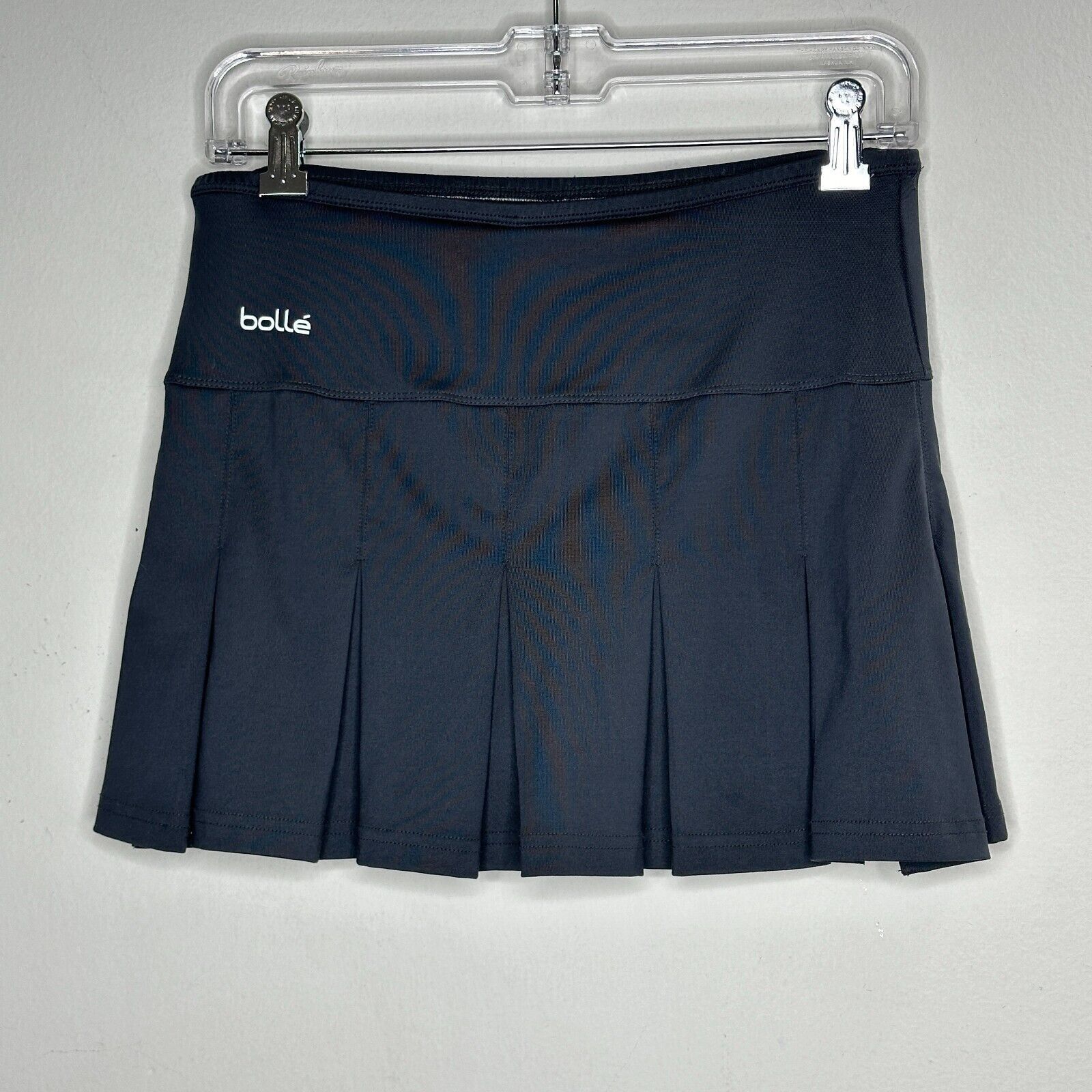 Bolle Bolle Black Tennis Pleated Skirt or Skort Built in Shorts S Size 27" / US 4 / IT 40 - 1 Thumbnail