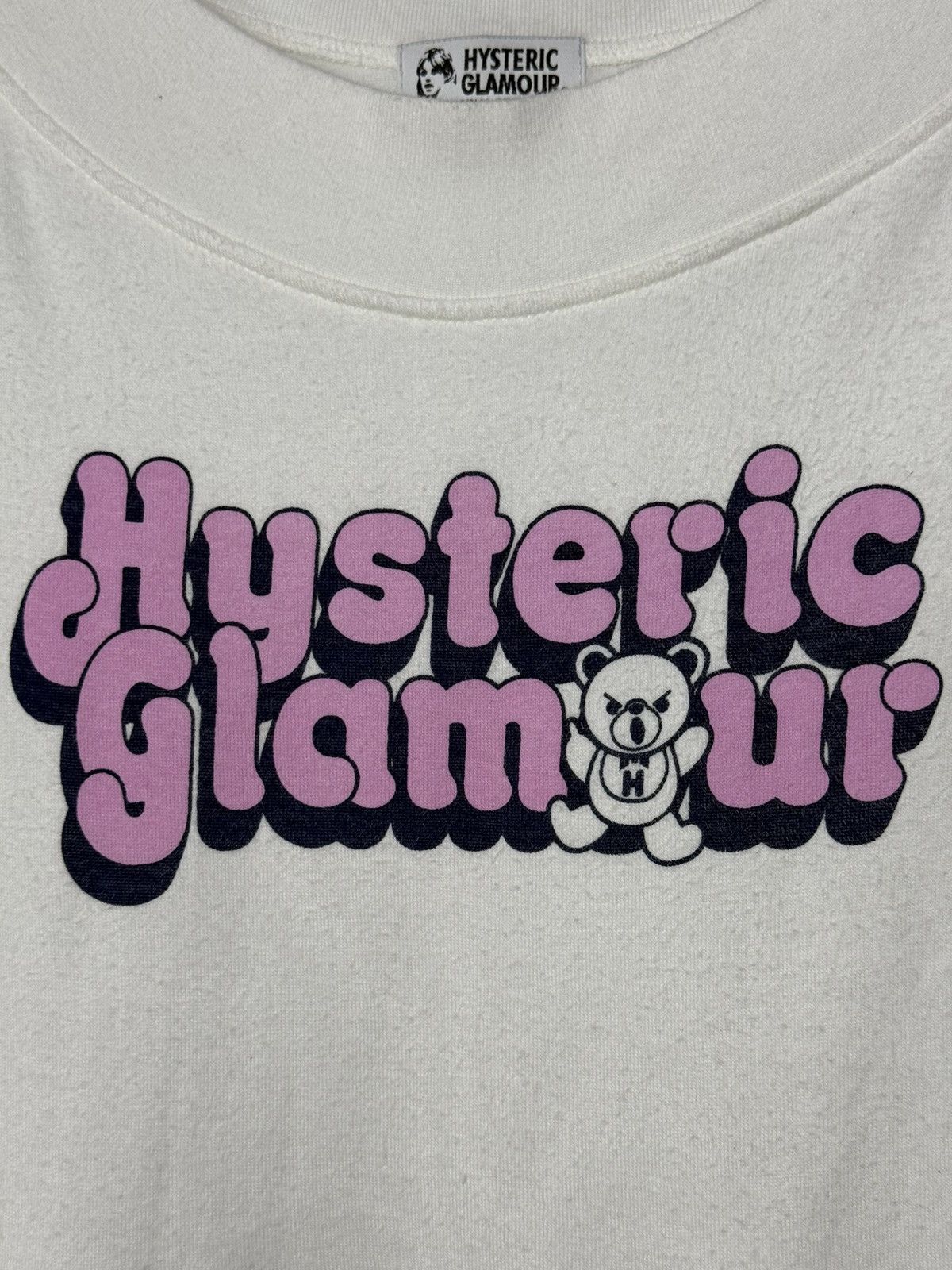 Hysteric Glamour Hysteric Glamour Wide Neck Short-sleeves Sweater Size ONE SIZE - 3 Thumbnail