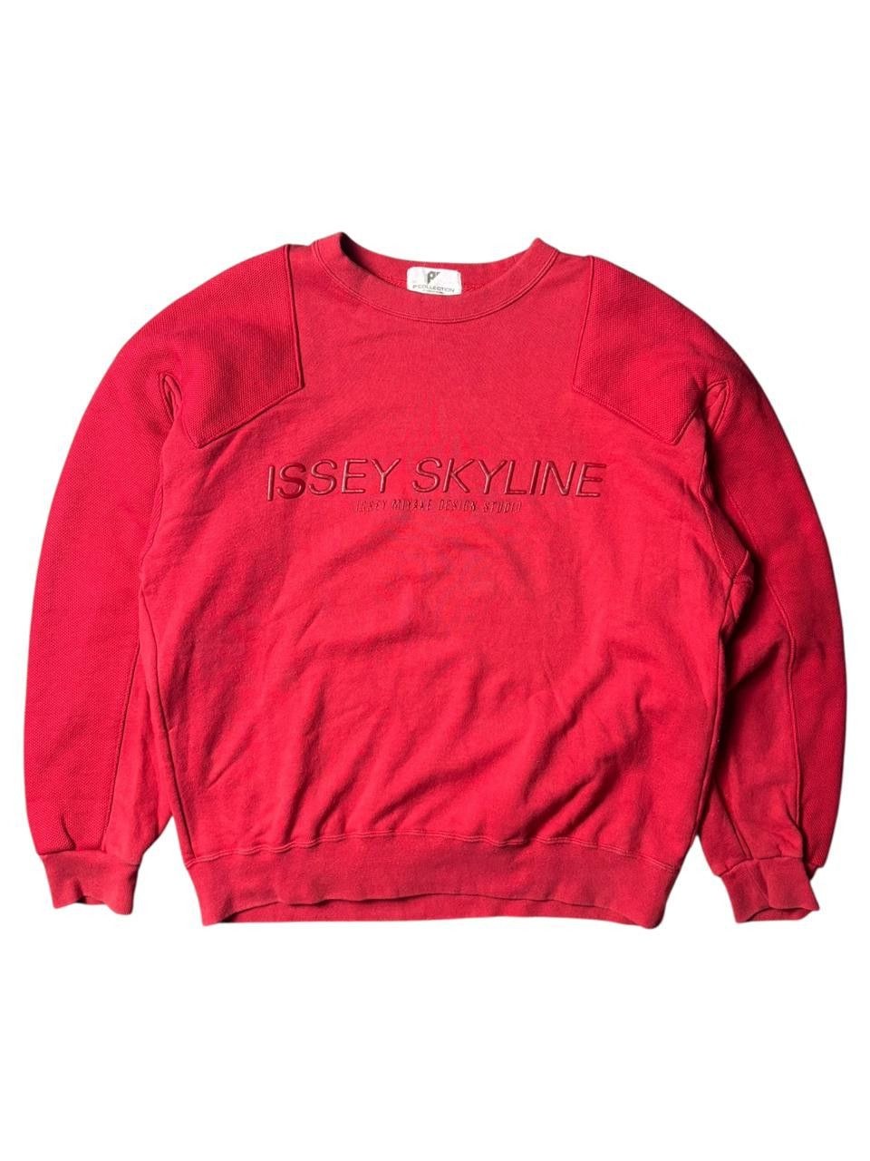 Issey Miyake 1982 Issey Miyake Skyline Staff Sweatshirt Size US L / EU 52-54 / 3 - 1 Thumbnail