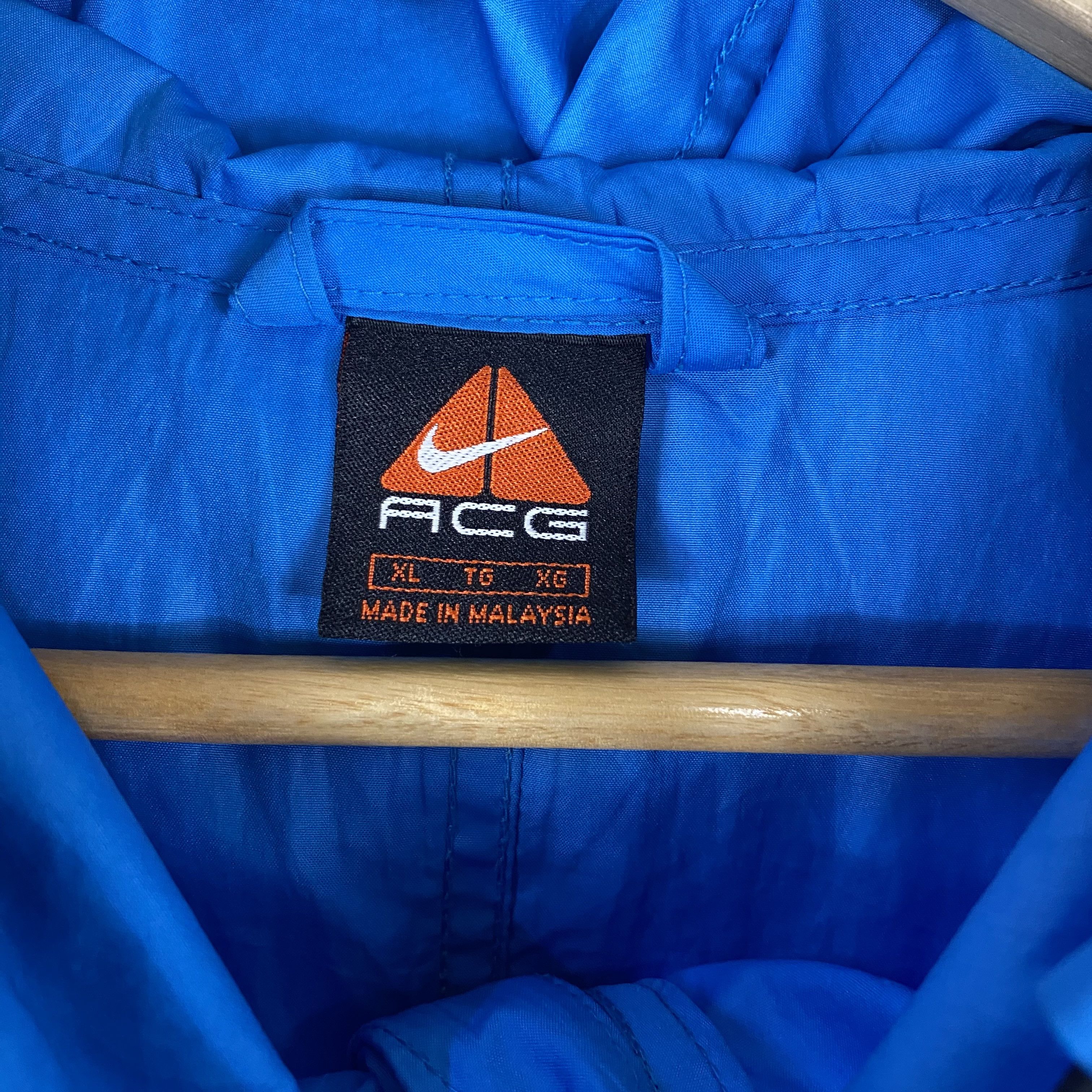 Nike 💥NIKE ACG ANORAK HOODED PULLOVER WINDBREAKER Size US XL / EU 56 / 4 - 9 Thumbnail