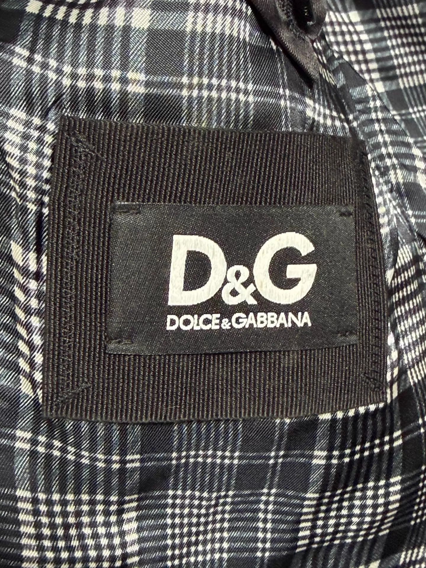 Dolce & Gabbana Black Formal Blazer with Satin Lapel Size L Size US XXS / EU 40 - 7 Thumbnail