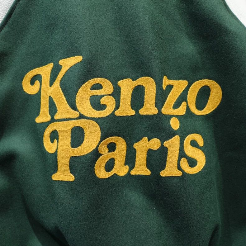 Kenzo KENZO Jointed leather sleeve baseball jacket Size US M / EU 48-50 / 2 - 8 Thumbnail
