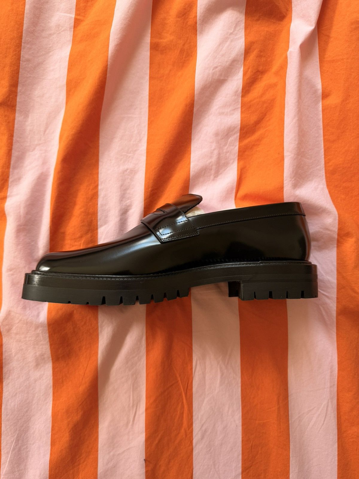 Maison Margiela Maison Margiela Tabi Leather Loafers Size US 9.5 / EU 42-43 - 5 Thumbnail