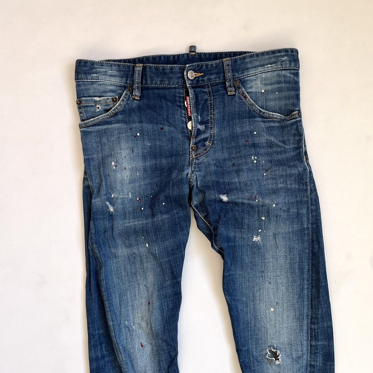 Dsquared2 Dsquared 2 distressed skinny denim jeans pants Size US 30 / EU 46 - 3 Thumbnail