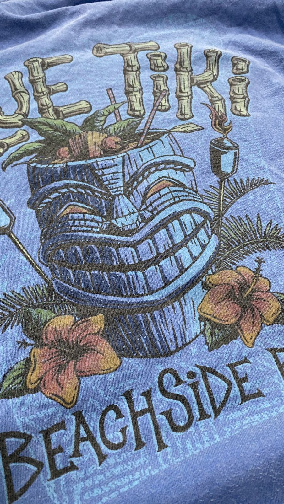 Other SUPER RARE Blue Tiki Crazy Shirt Size US XXL / EU 58 / 5 - 2 Thumbnail