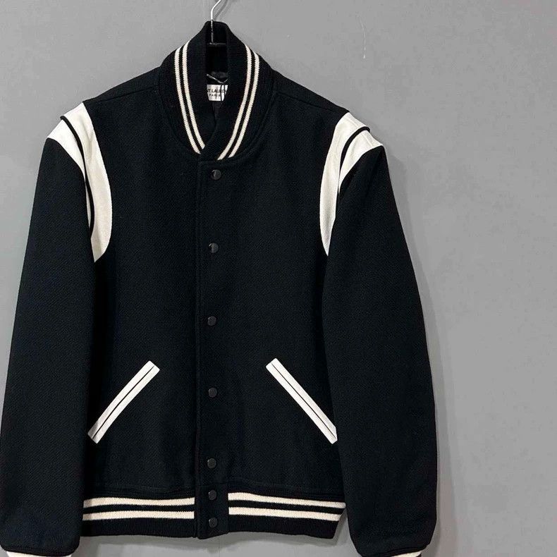Saint Laurent Paris Saint Laurent Paris Classic black and white leather Teddy j Size US M / EU 48-50 / 2 - 2 Thumbnail