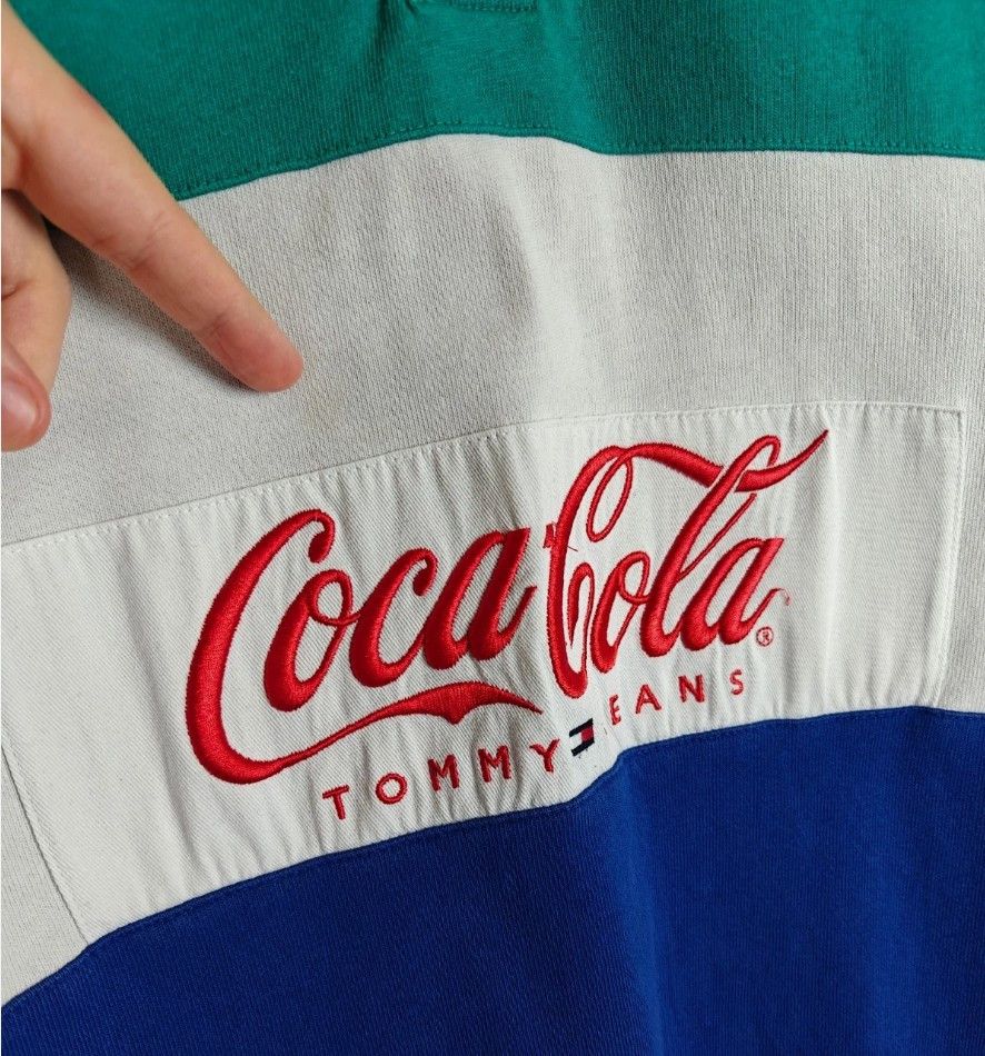 Tommy Hilfiger Tommy Hilfiger x Coca Cola Sweatshirt Collared Logo XS Size US XS / EU 42 / 0 - 11 Thumbnail