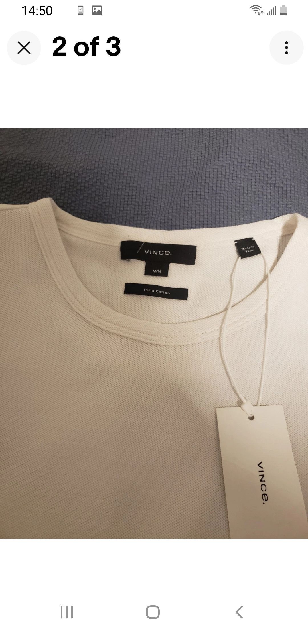 Vince Vince t-shirt Size US M / EU 48-50 / 2 - 3 Thumbnail
