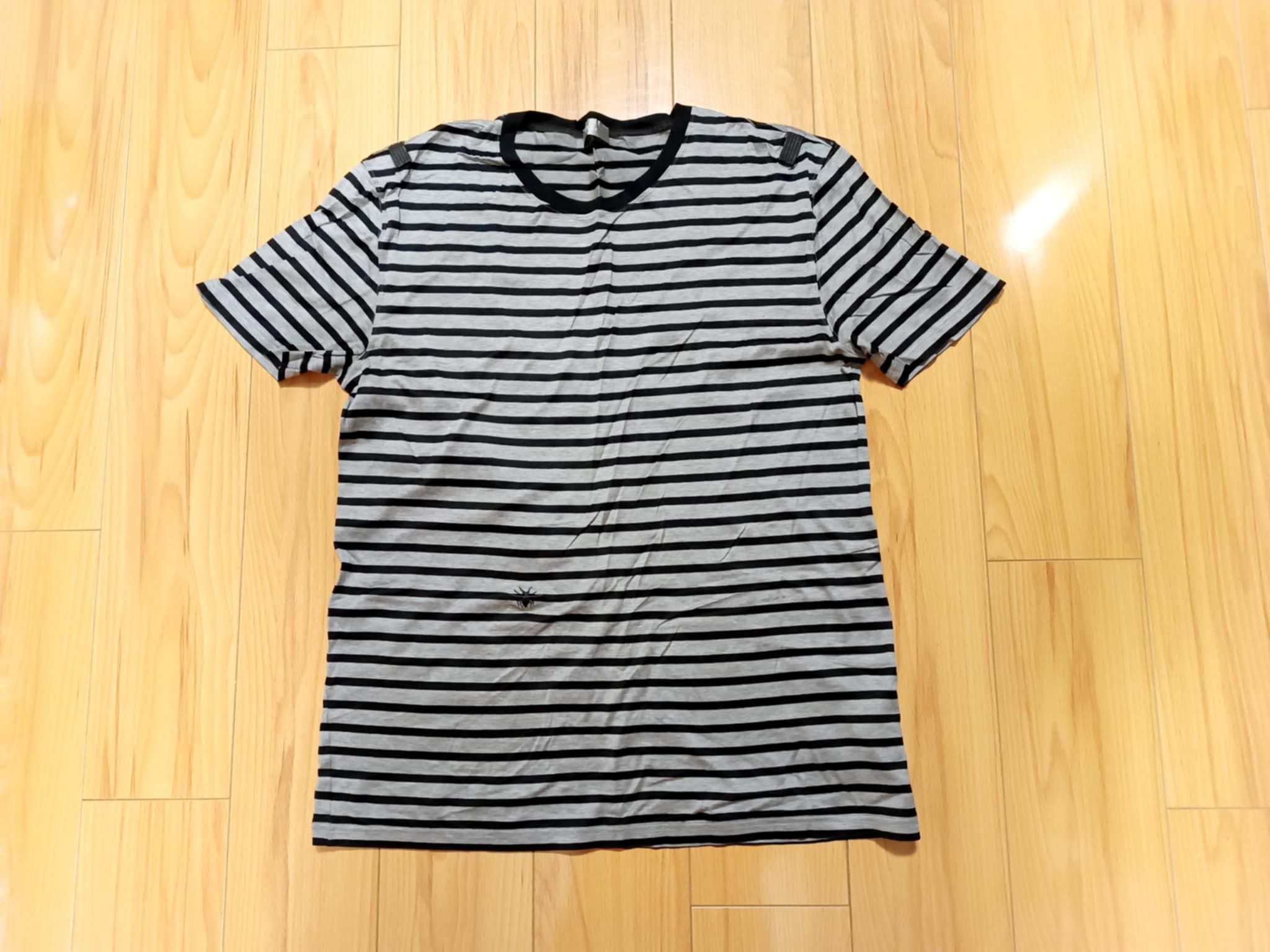 Dior Homme SS2004 Strip Bee T Shirt by Hedi Slimane, image size:2048x1536