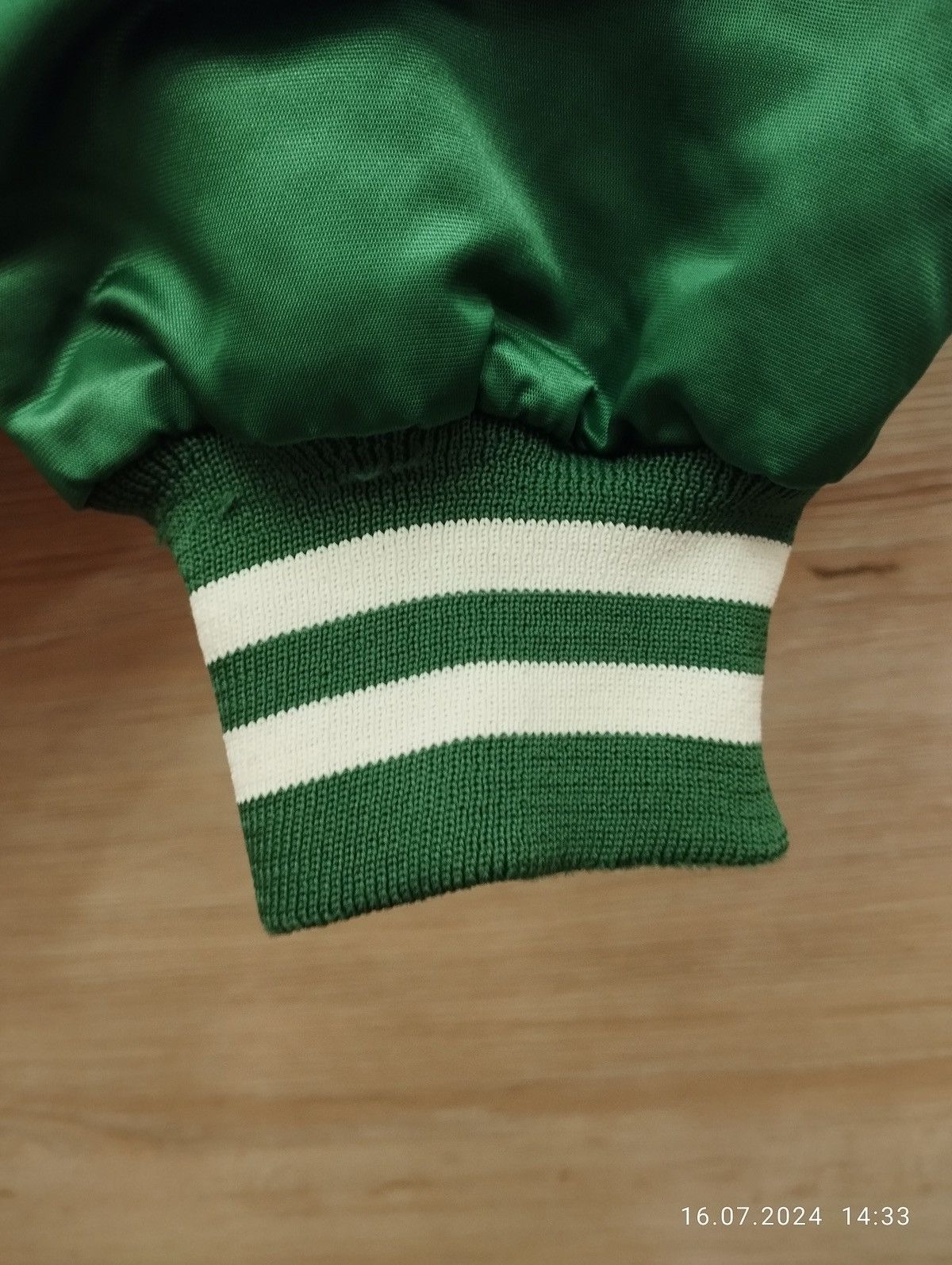 Chalk Line × Vintage Vintage New York Jets Chalk Line Jacket Satin Snap Button Size US XXL / EU 58 / 5 - 14 Thumbnail