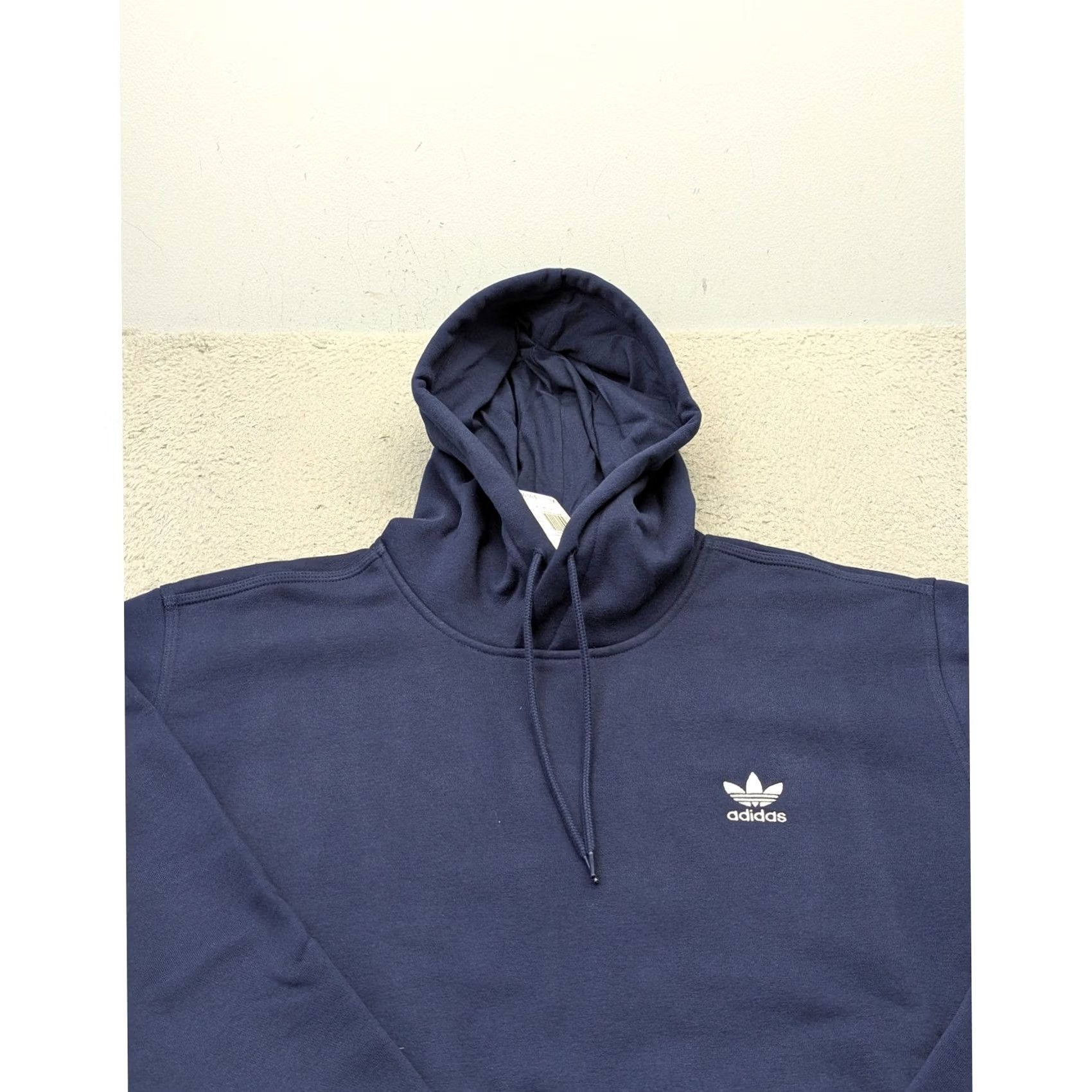 Vintage Adidas Originals Mens ESS HD Trefoil Hoodie Night Indigo Navy Blue IY4929 XL Size US XL / EU 56 / 4 - 3 Thumbnail