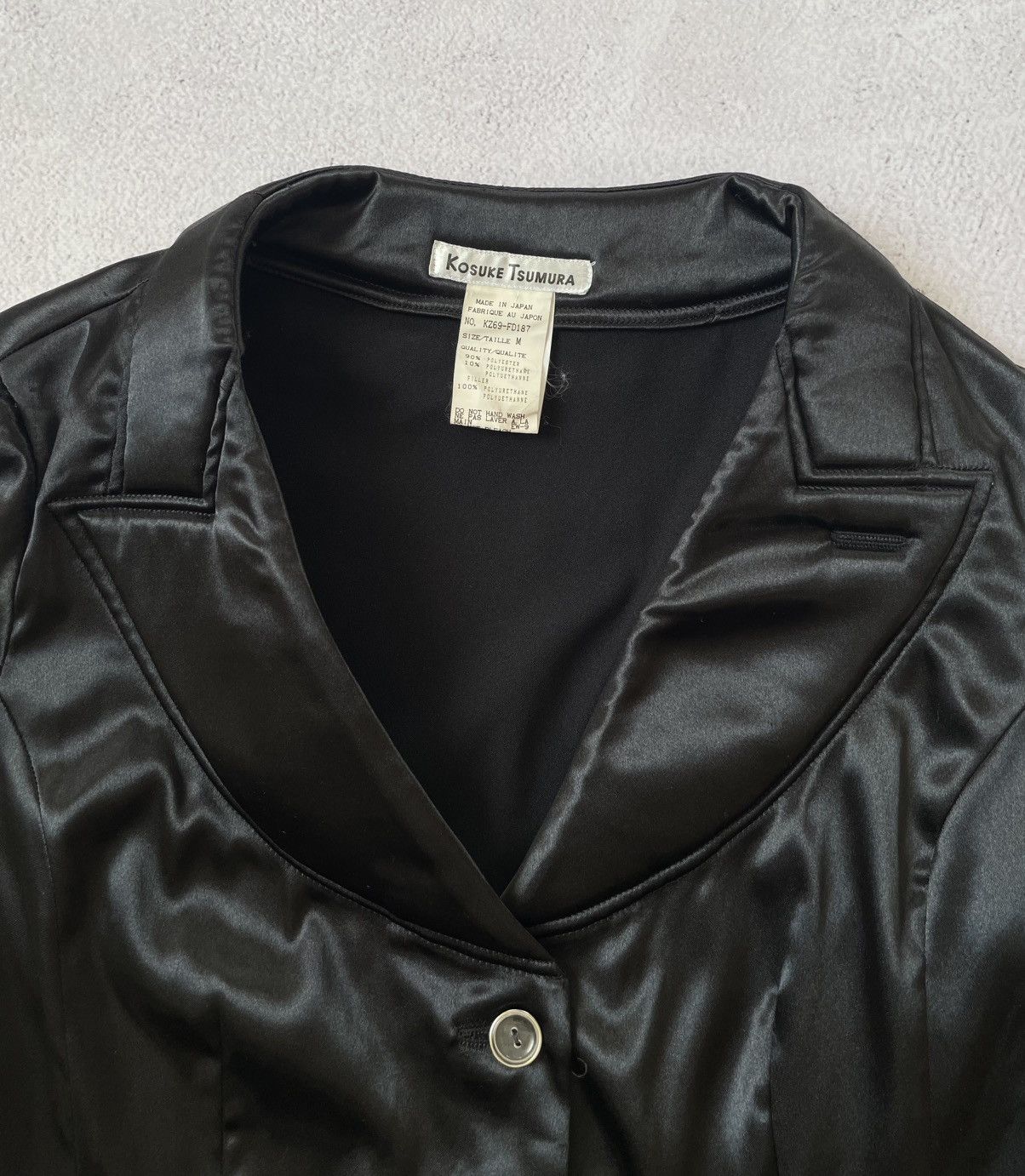 Japanese Brand × Vintage Archive! Kosuke Tsumura Issey Miyake Womens Jacket Blazer Size M / US 6-8 / IT 42-44 - 4 Thumbnail