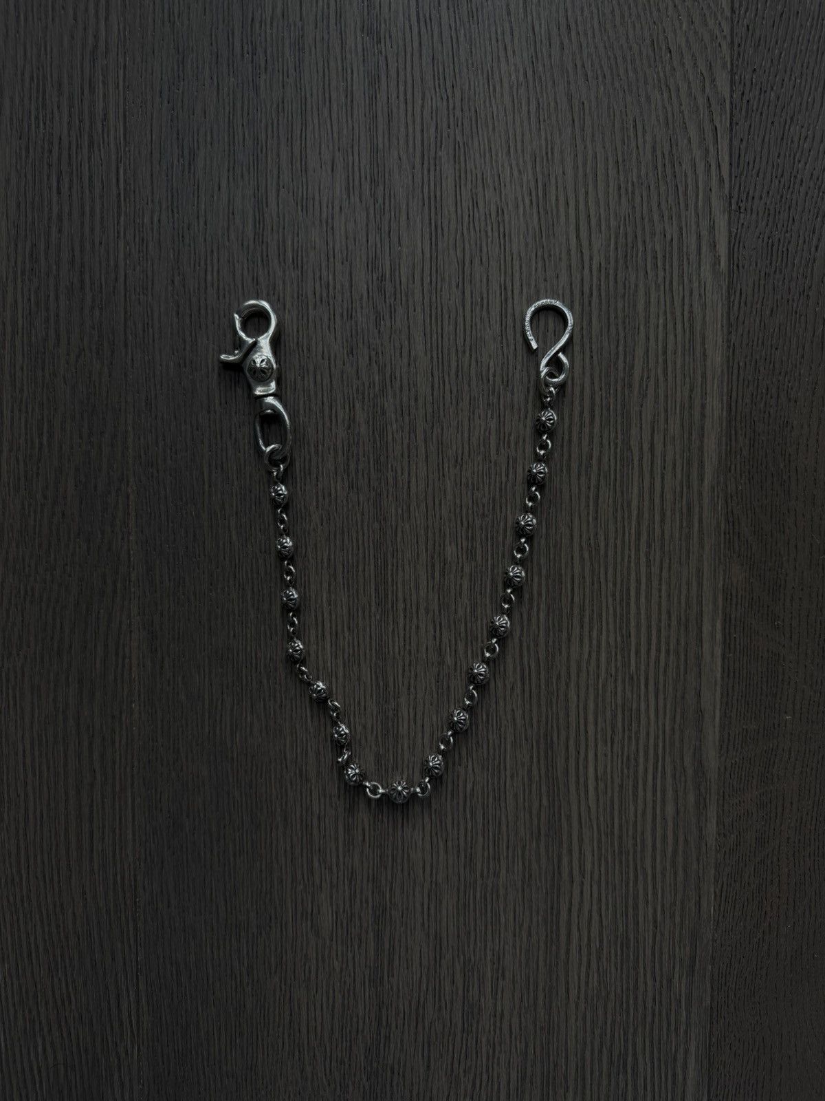 Chrome Hearts 18" - Chrome Hearts Cross Ball Silver Wallet Chain Size ONE SIZE - 2 Thumbnail