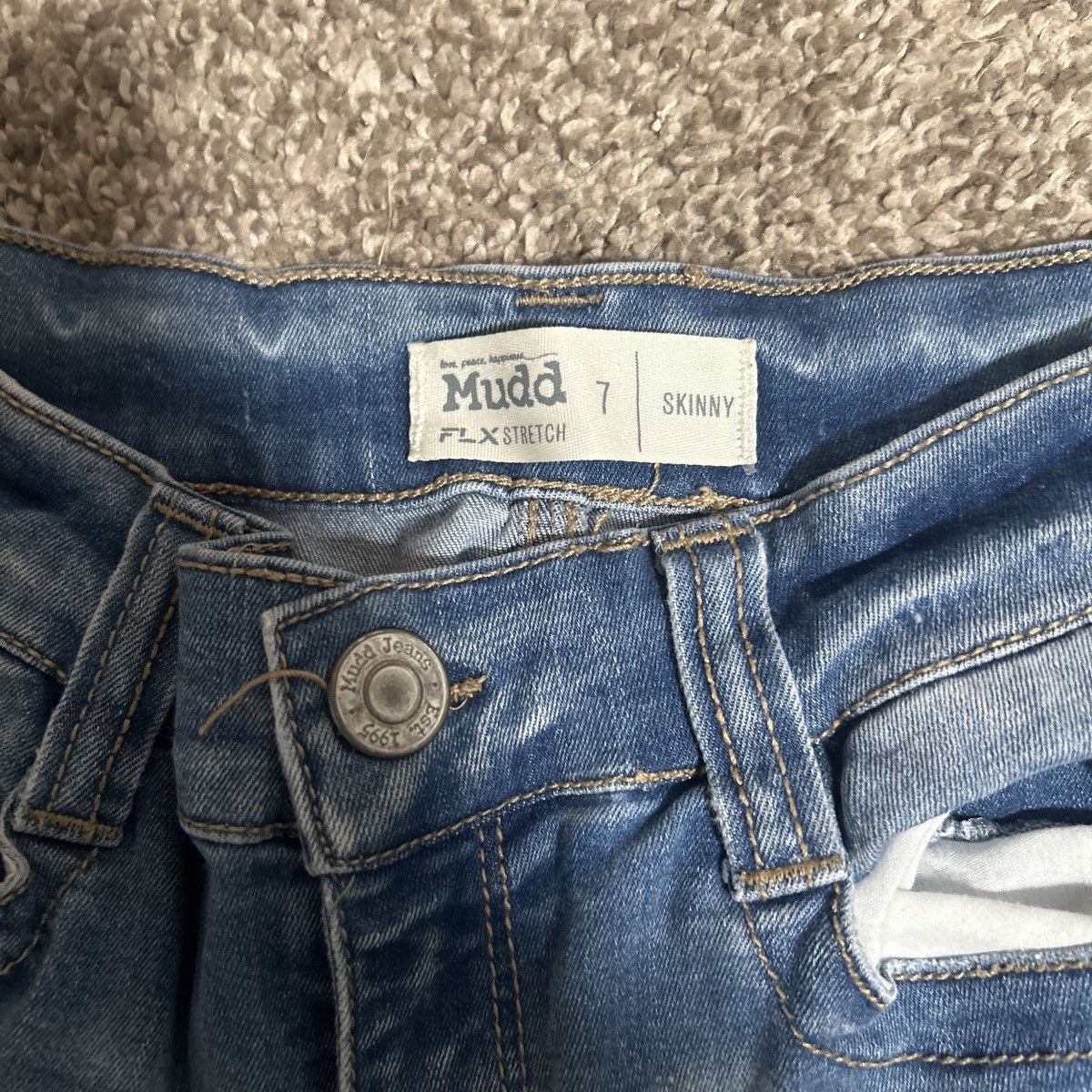 Other Mudd brand womans jeans size 7 Size 24" / US 00 / IT 34 - 3 Thumbnail