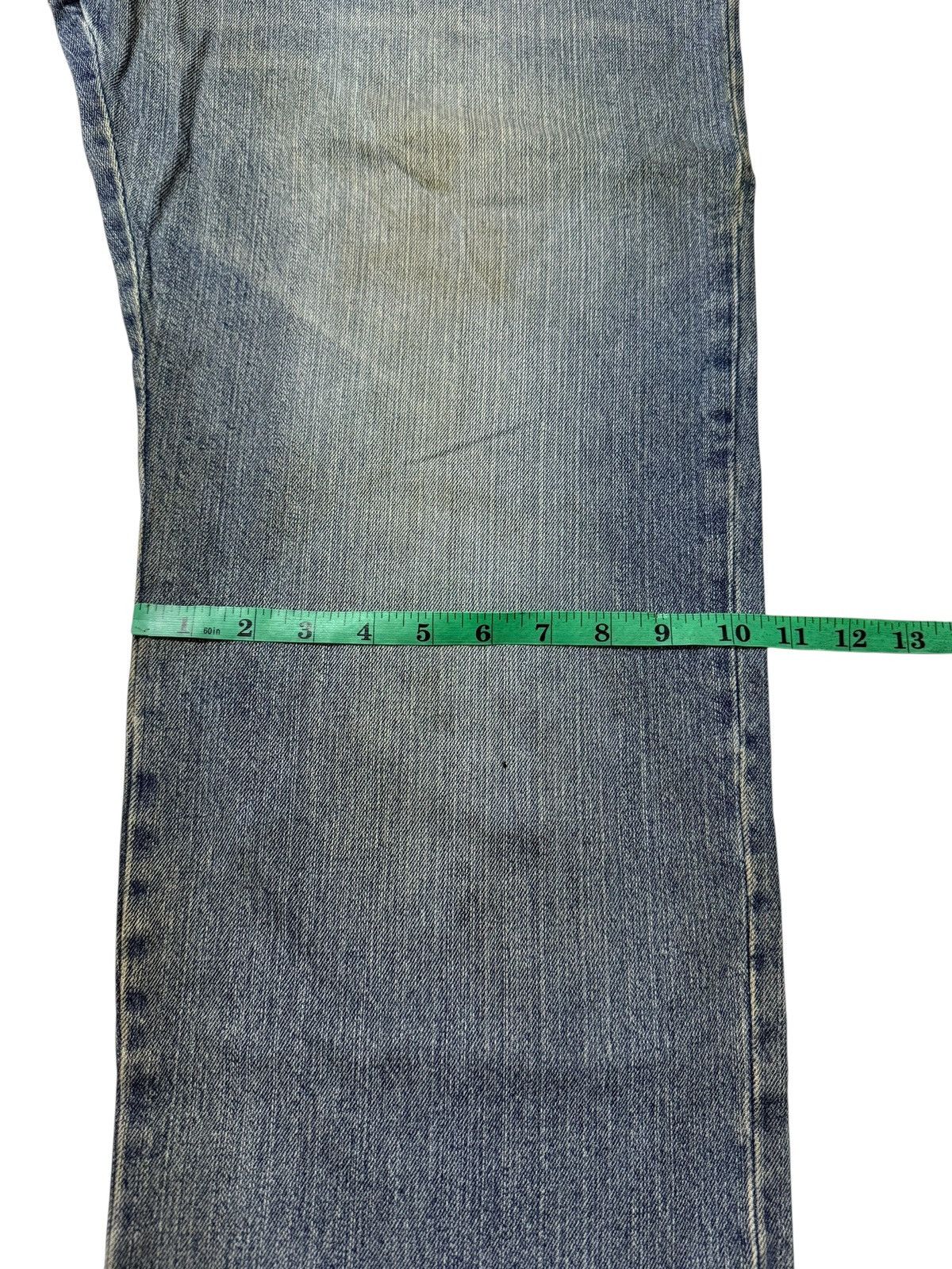 Japanese Brand Dominate Handcrafted Sukajan Embroidered Koi Fish Jeans Size US 34 / EU 50 - 13 Thumbnail