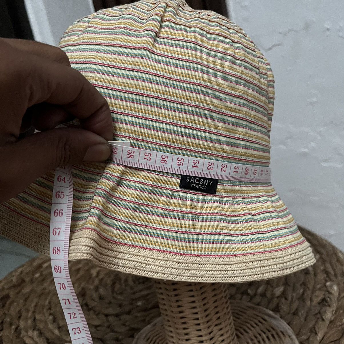Japanese Brand × Y's × Yohji Yamamoto Vintage Bucket Hat Yohjiyamamoto SACSNY Y'SACCS Bucket Hat Size ONE SIZE - 7 Thumbnail