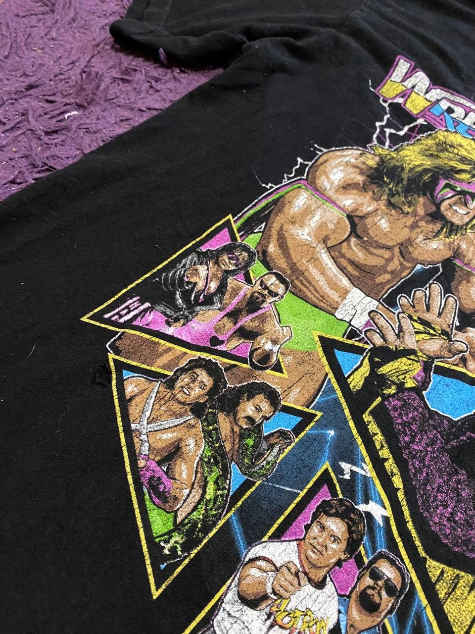WWE Vintage WWE Big Y2K Print Short Sleeve T-Shirt Size M Size US M / EU 48-50 / 2 - 6 Thumbnail
