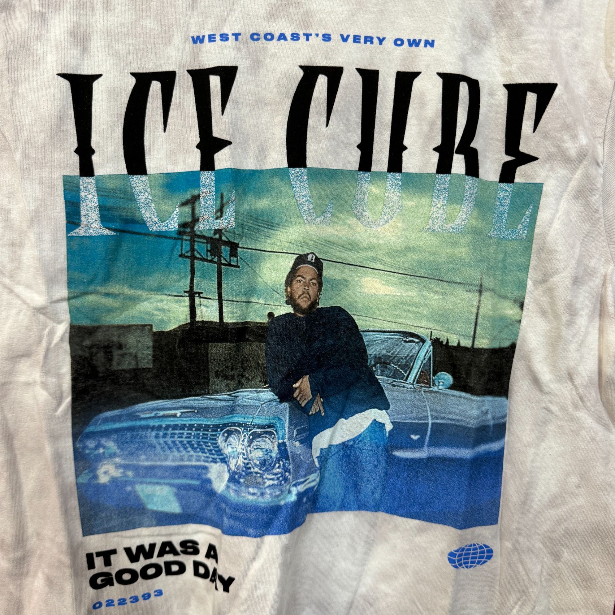 Rap Tees Ice Cube It Was a Good Day West Coast Very Own Rap Tie Dye M Size US M / EU 48-50 / 2 - 2 Thumbnail