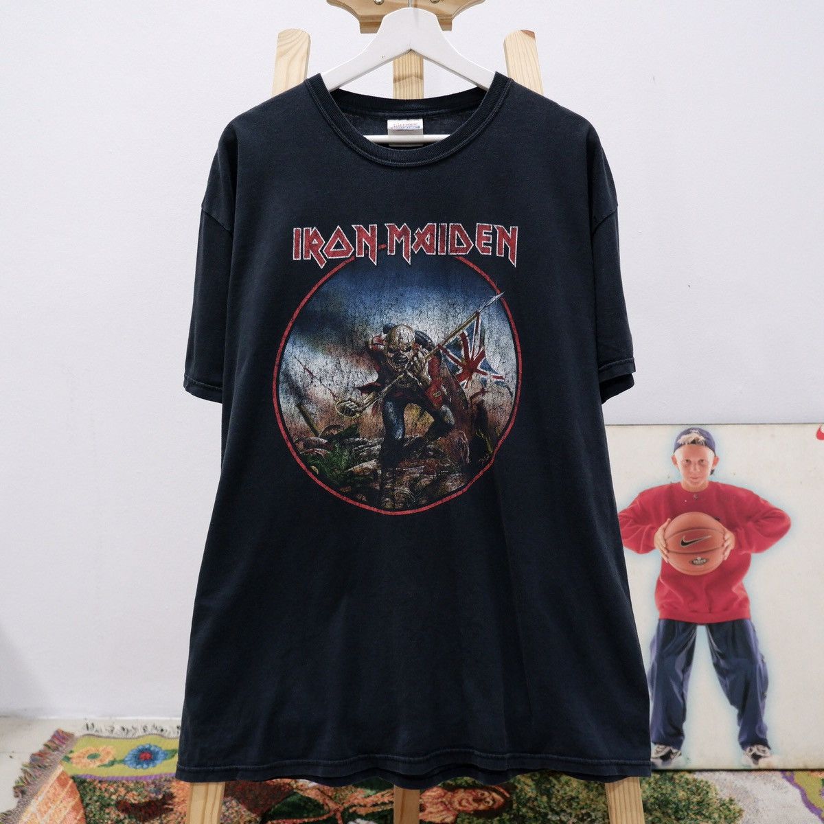 Band Tees × Iron Maiden × Vintage iron Maiden 2002 VTG T Shirts Size US L / EU 52-54 / 3 - 1 Thumbnail