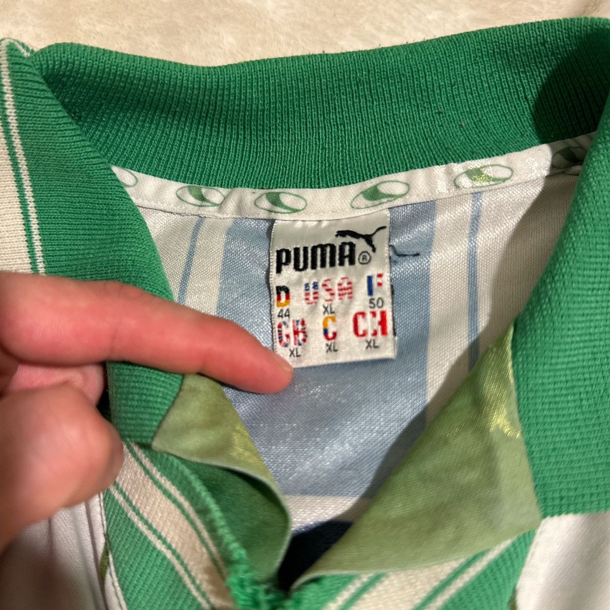 Puma Jersey Vintage Atletico Nacional 1997 Size US L / EU 52-54 / 3 - 3 Thumbnail