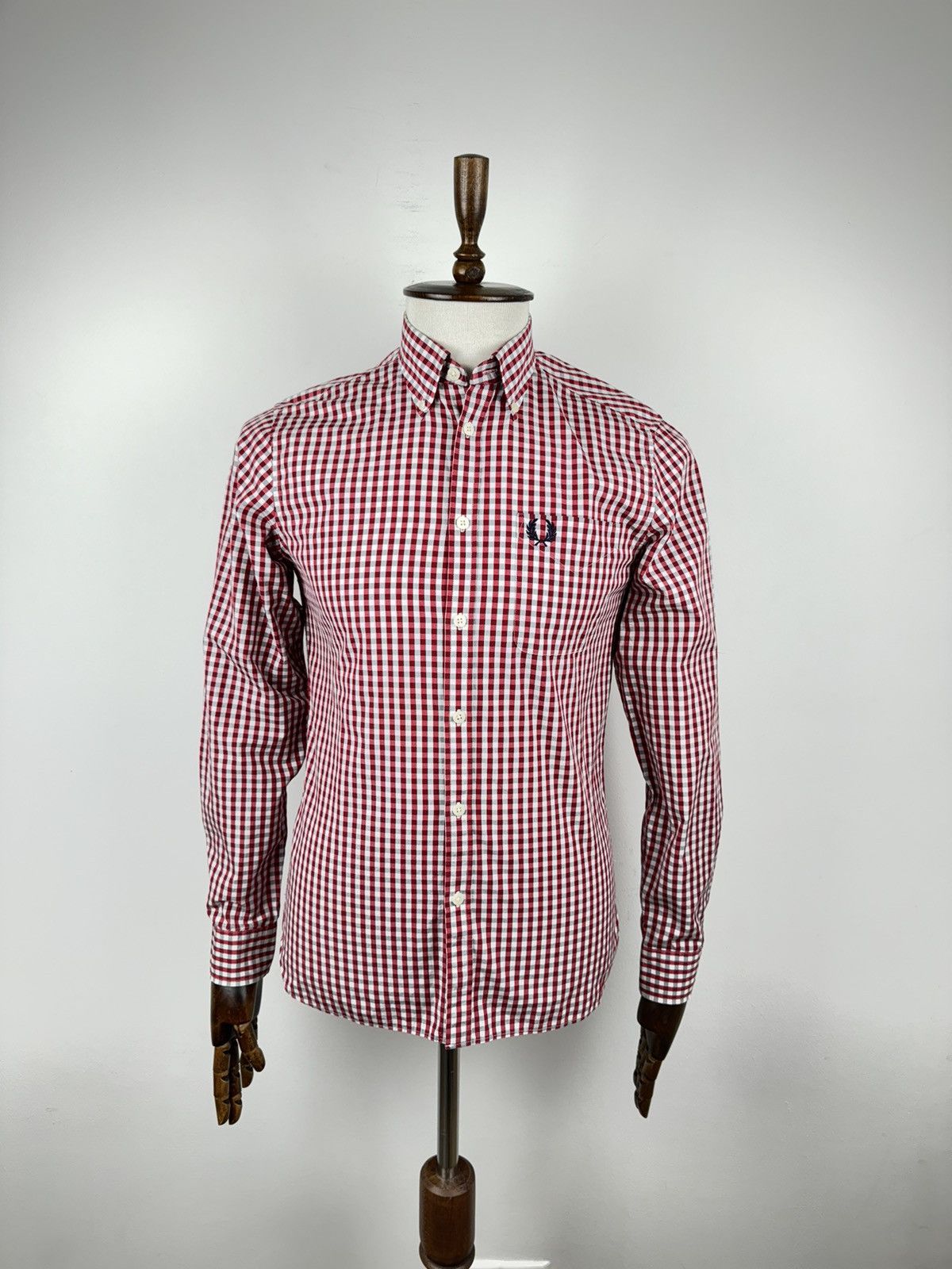 Fred Perry Fred Perry Plaid Long Sleeve Button Down Shirt size 38/96cn Size US M / EU 48-50 / 2 - 1 Thumbnail
