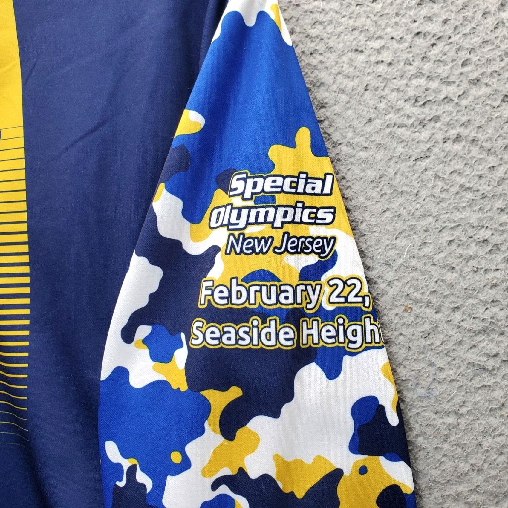Vintage Special Olympics New Jersey Hoodie Mens L Seaside Heights Multi Camouflage Size US L / EU 52-54 / 3 - 7 Thumbnail